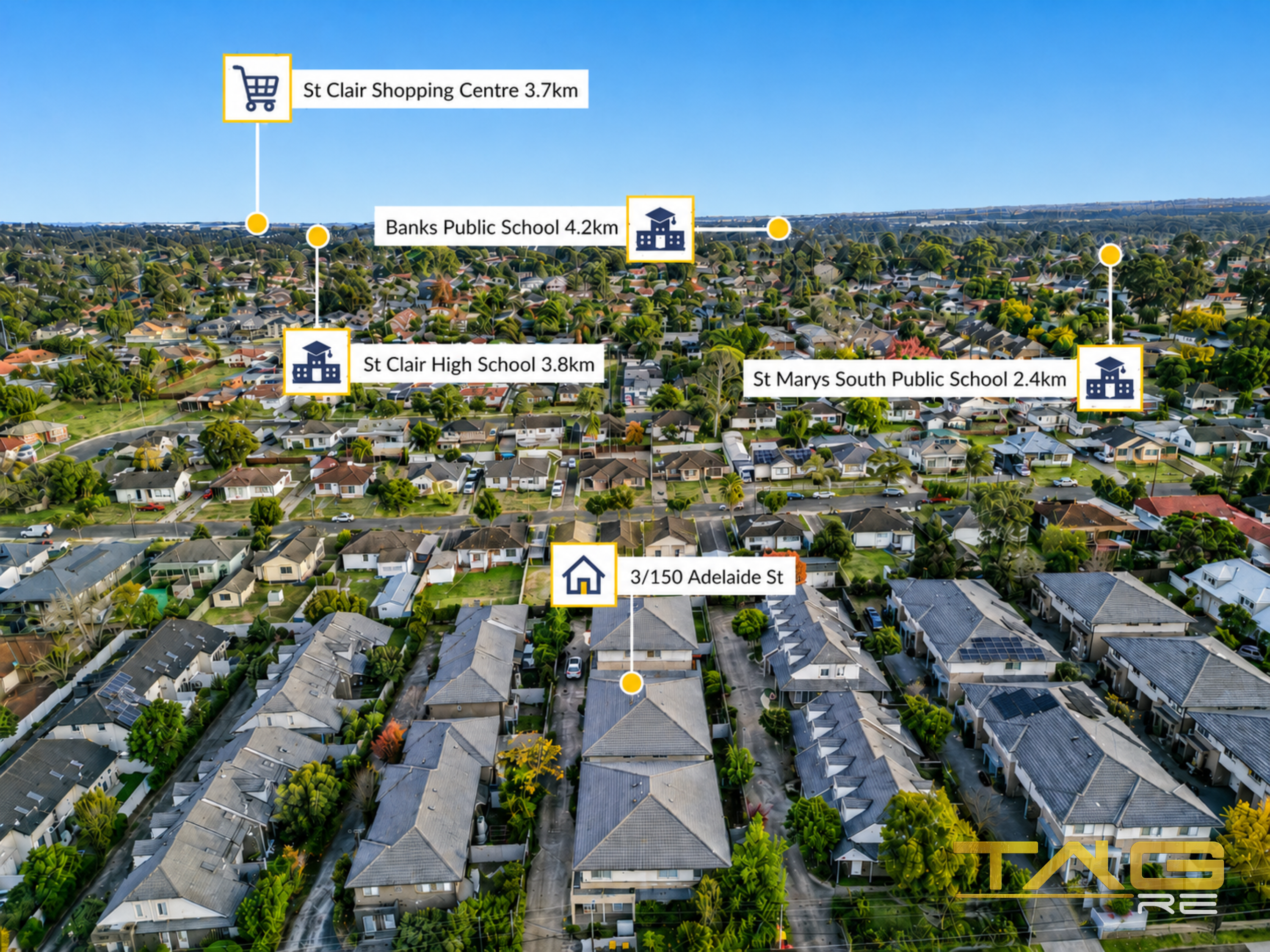 4-bedroom unit at 3 150 ADELAIDE STREET, ST MARYS NSW 2760, Penrith, New South Wales