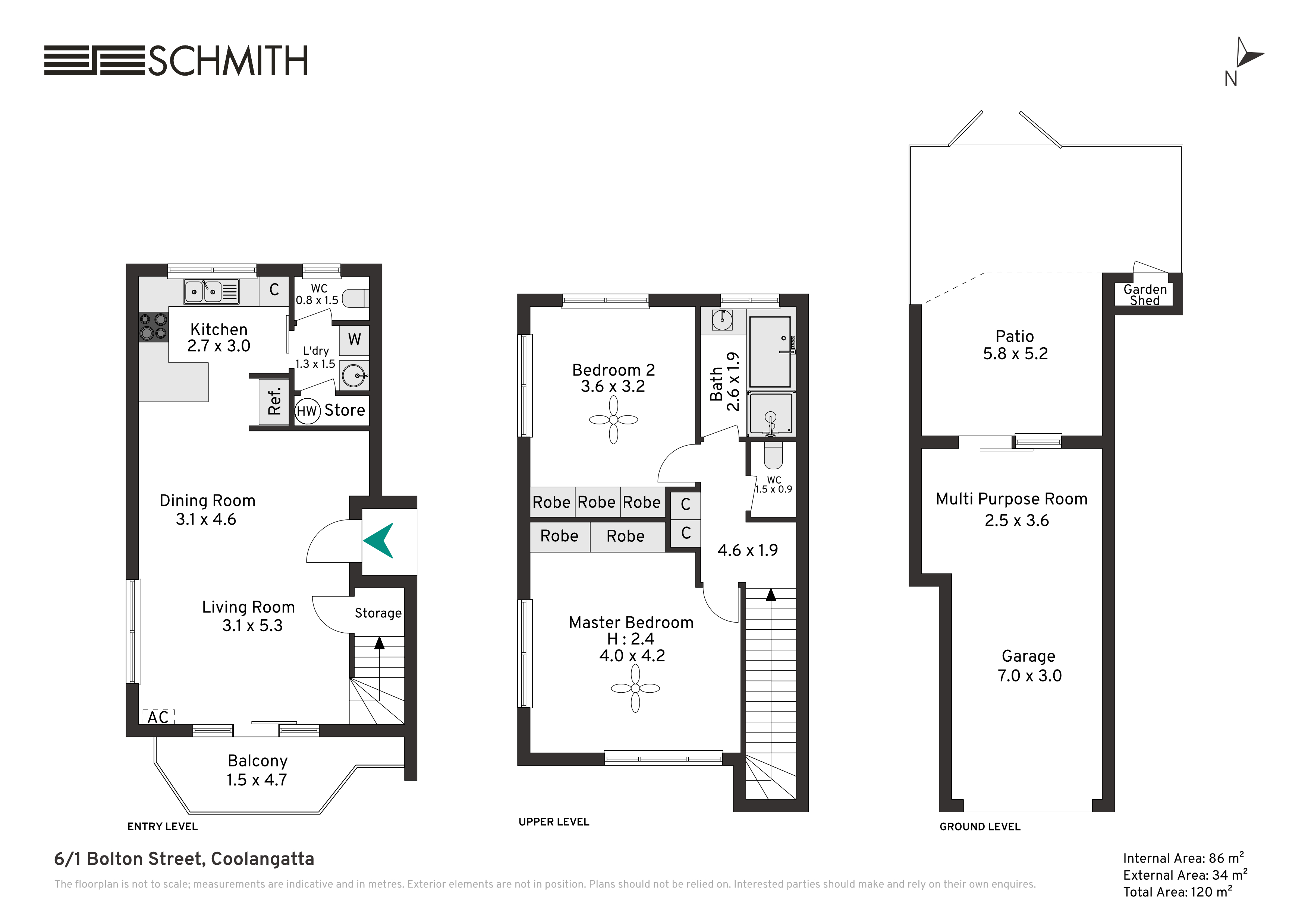 2-bedroom unit at HAVEN VISTA 6 1 BOLTON STREET, COOLANGATTA QLD 4225, Gold Coast, Queensland
