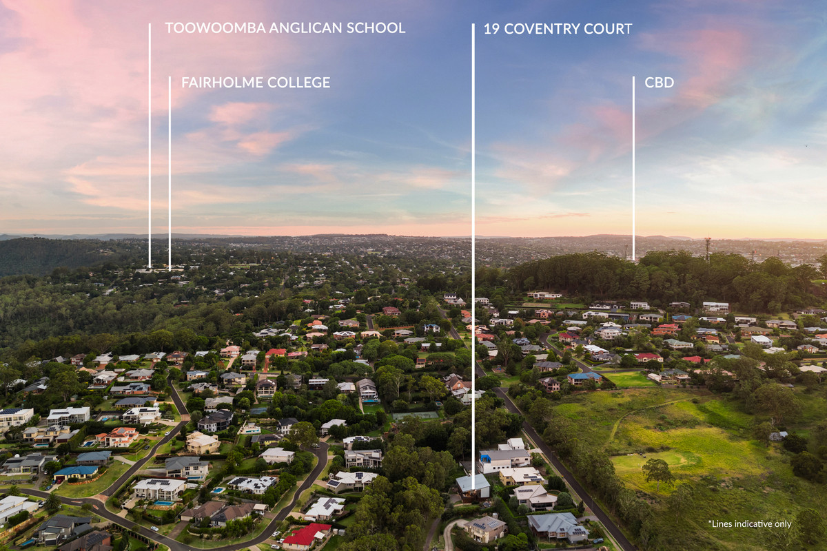 5-bedroom house at 19 COVENTRY COURT, Mount Lofty QLD 4350, Toowoomba, Queensland