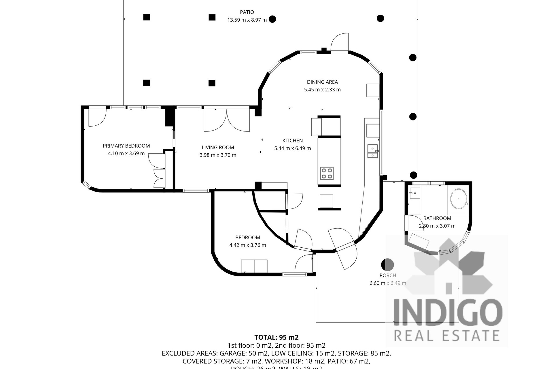2-bedroom house at THISTLE DEW 1477 WOOLSHED ROAD, BEECHWORTH VIC 3747, Indigo, Victoria
