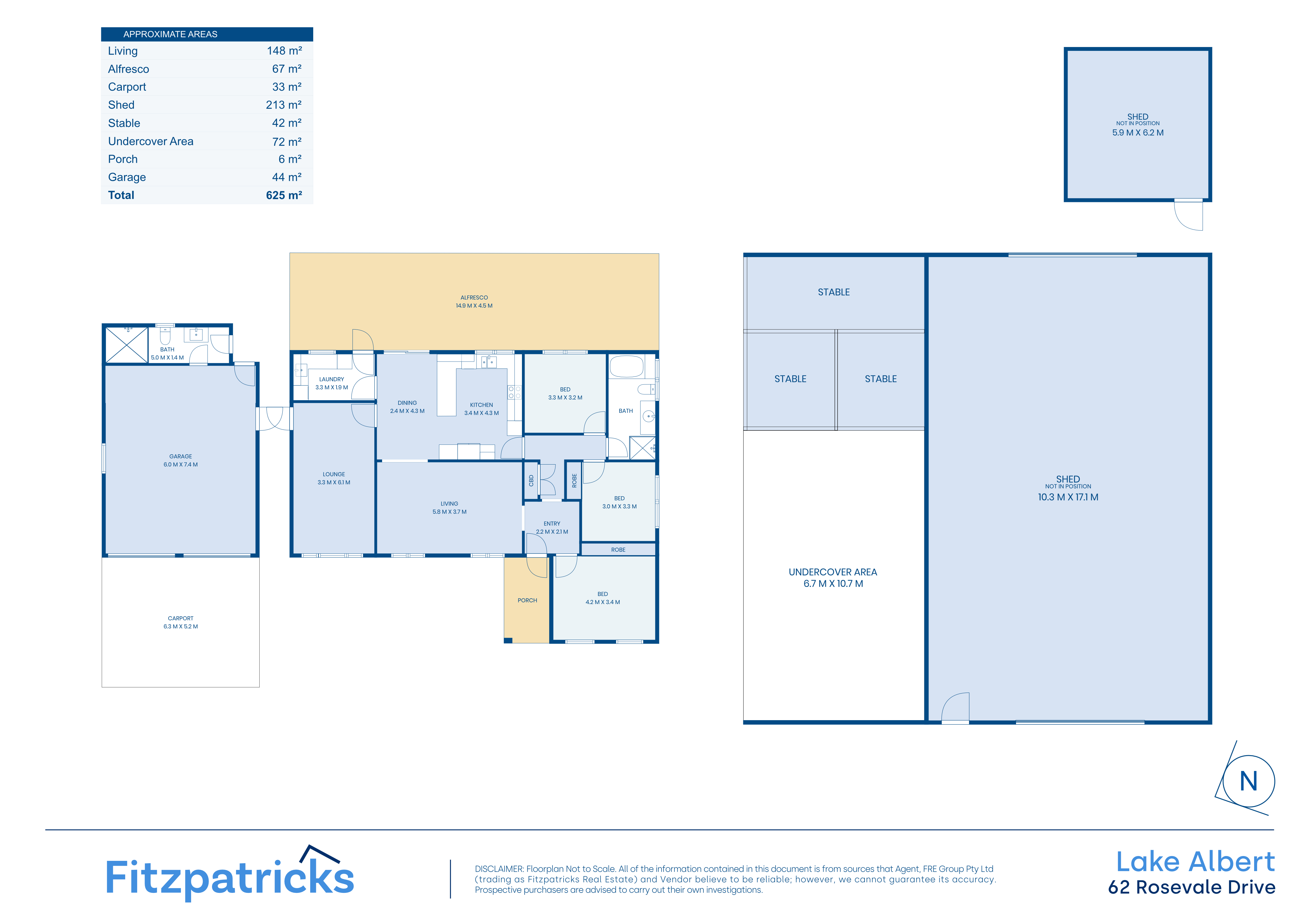 3-bedroom house at 62 Rosevale Drive, Lake Albert, NSW 2650, Wagga Wagga, New South Wales