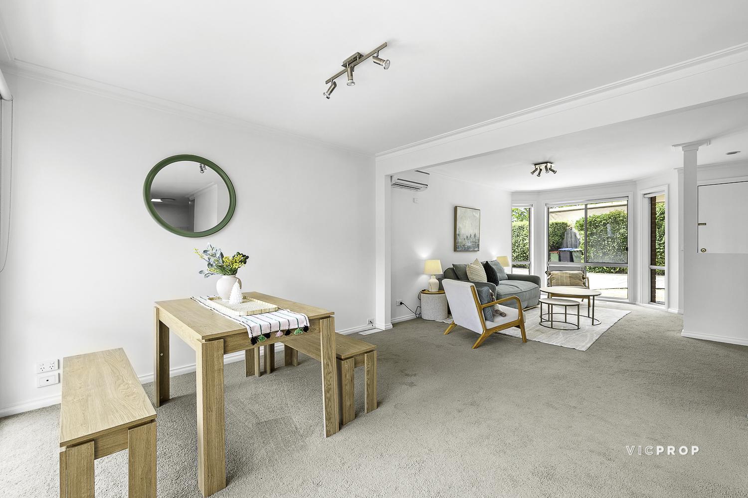 2-bedroom unit at UNIT 2 17 LAKEVIEW AVENUE, Rowville VIC 3178, Knox, Victoria