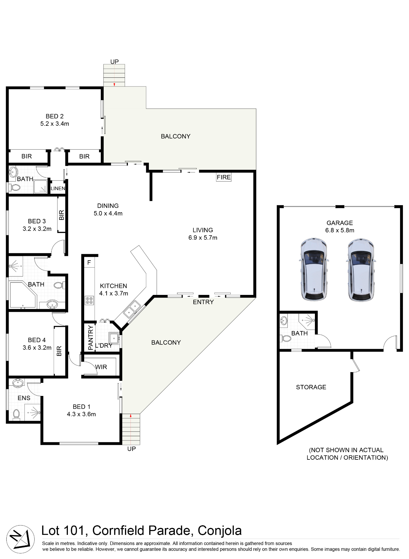 4-bedroom house at 101B Cornfield Parade, Conjola, NSW 2539, Shoalhaven, New South Wales