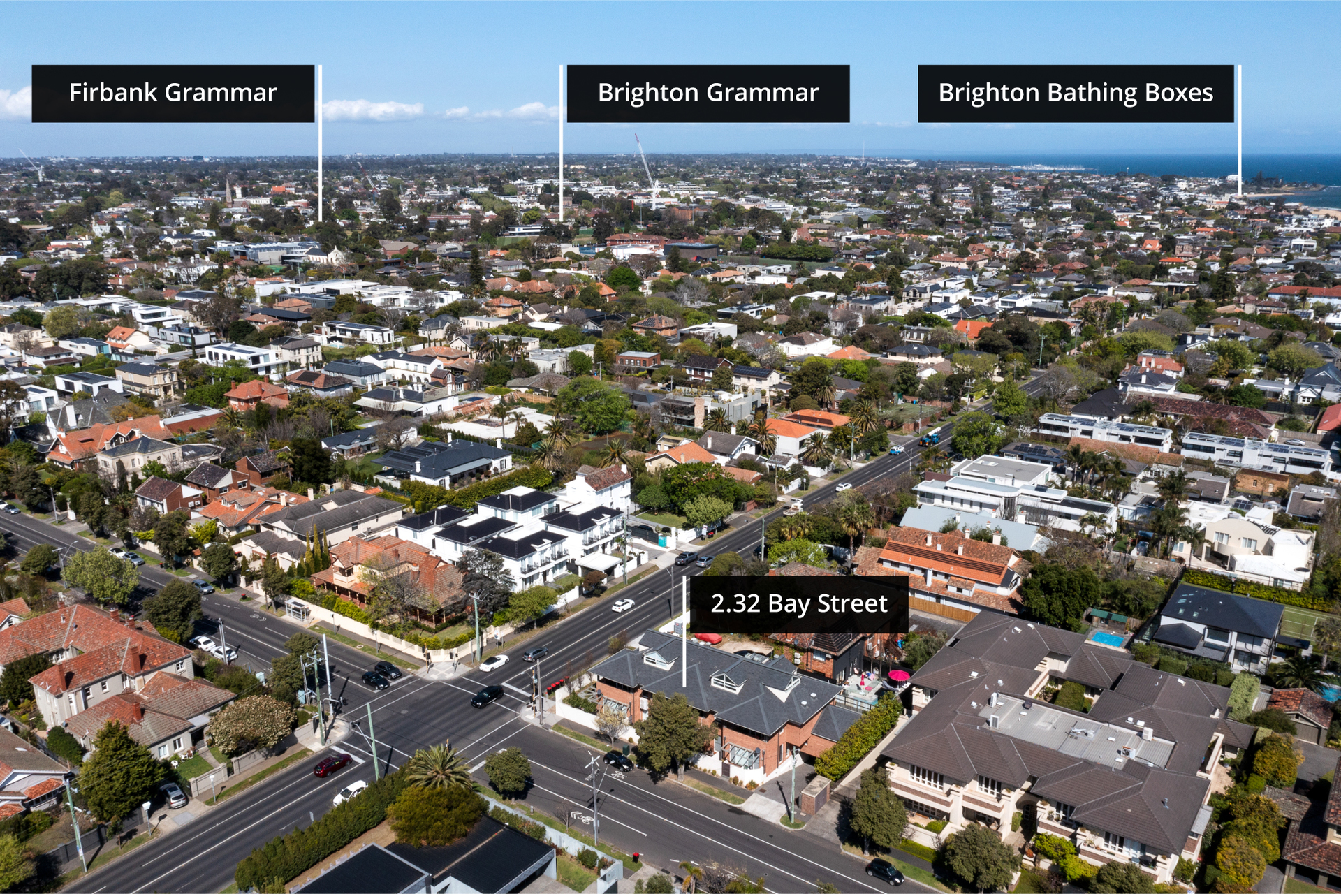 3-bedroom unit at 2 32 BAY STREET, BRIGHTON VIC 3186, , Victoria