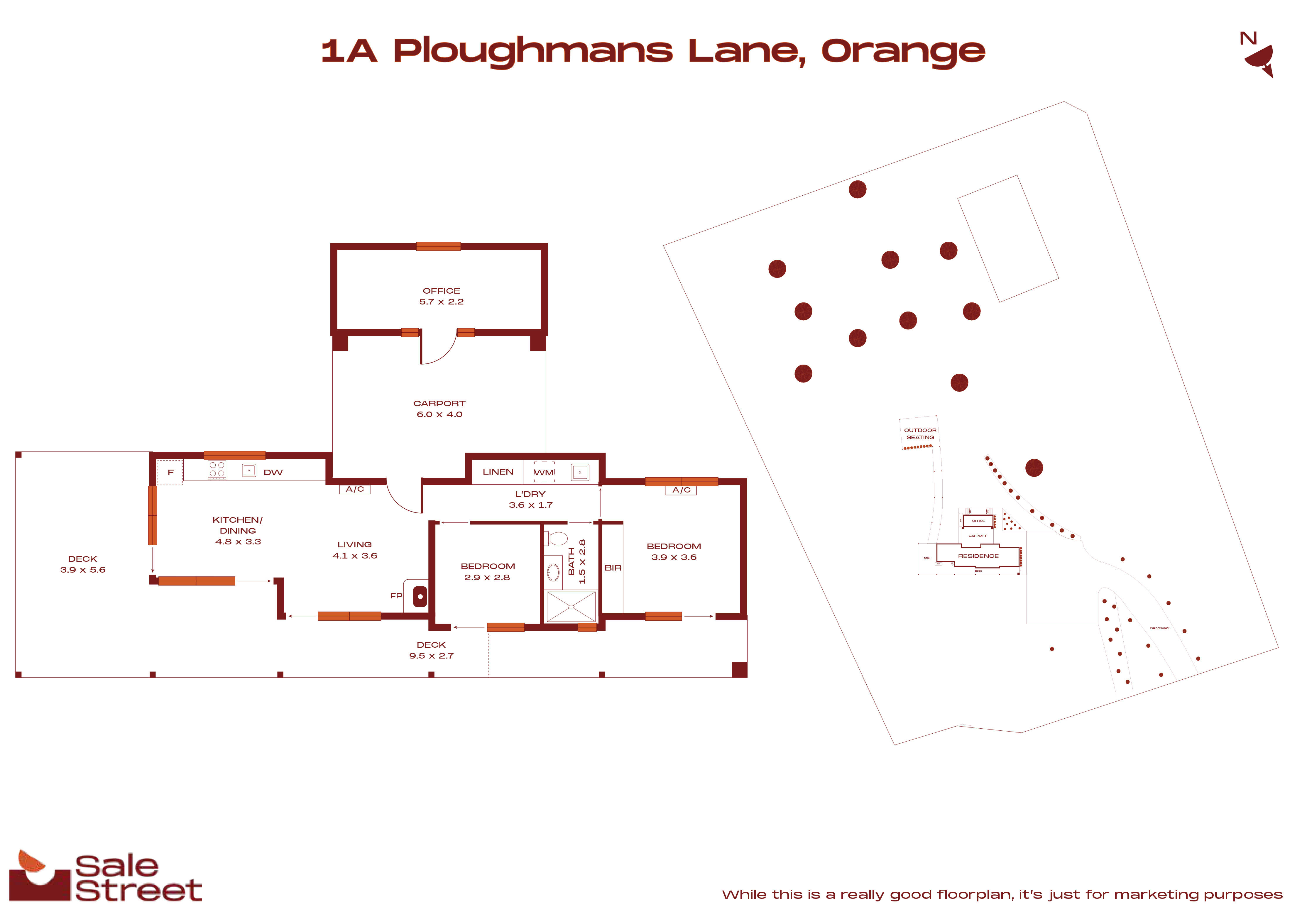 2-bedroom unit at 1A Ploughmans Lane, Orange, NSW 2800, Orange, New South Wales