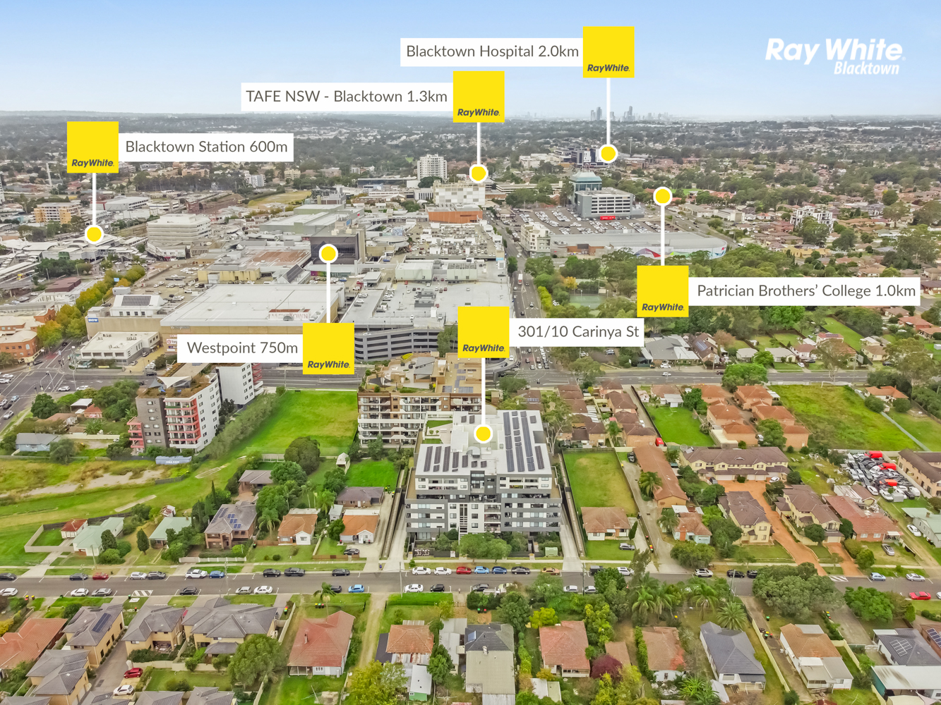 2-bedroom unit at 301/10 Carinya Street, Blacktown, NSW 2148, Blacktown, New South Wales