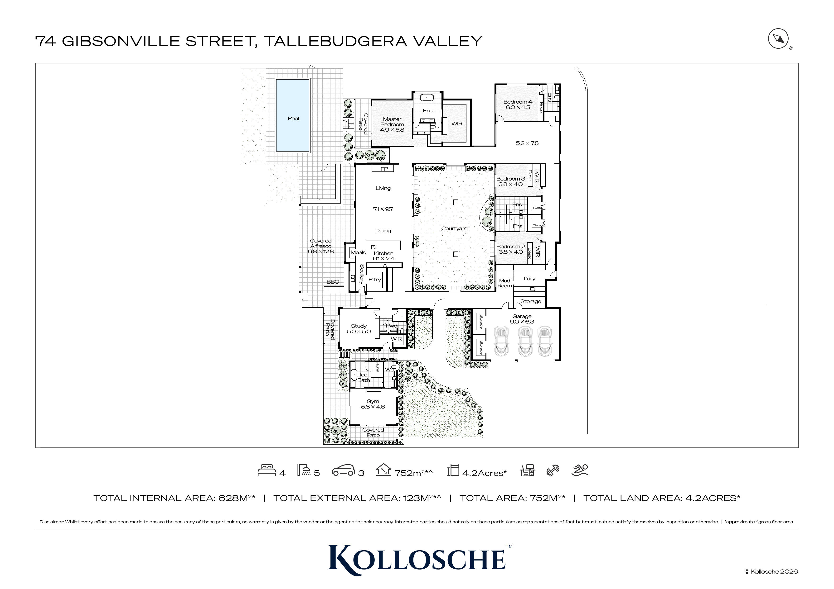 4-bedroom house at 74 Gibsonville Street, Tallebudgera Valley, QLD 4228, Gold Coast, Queensland