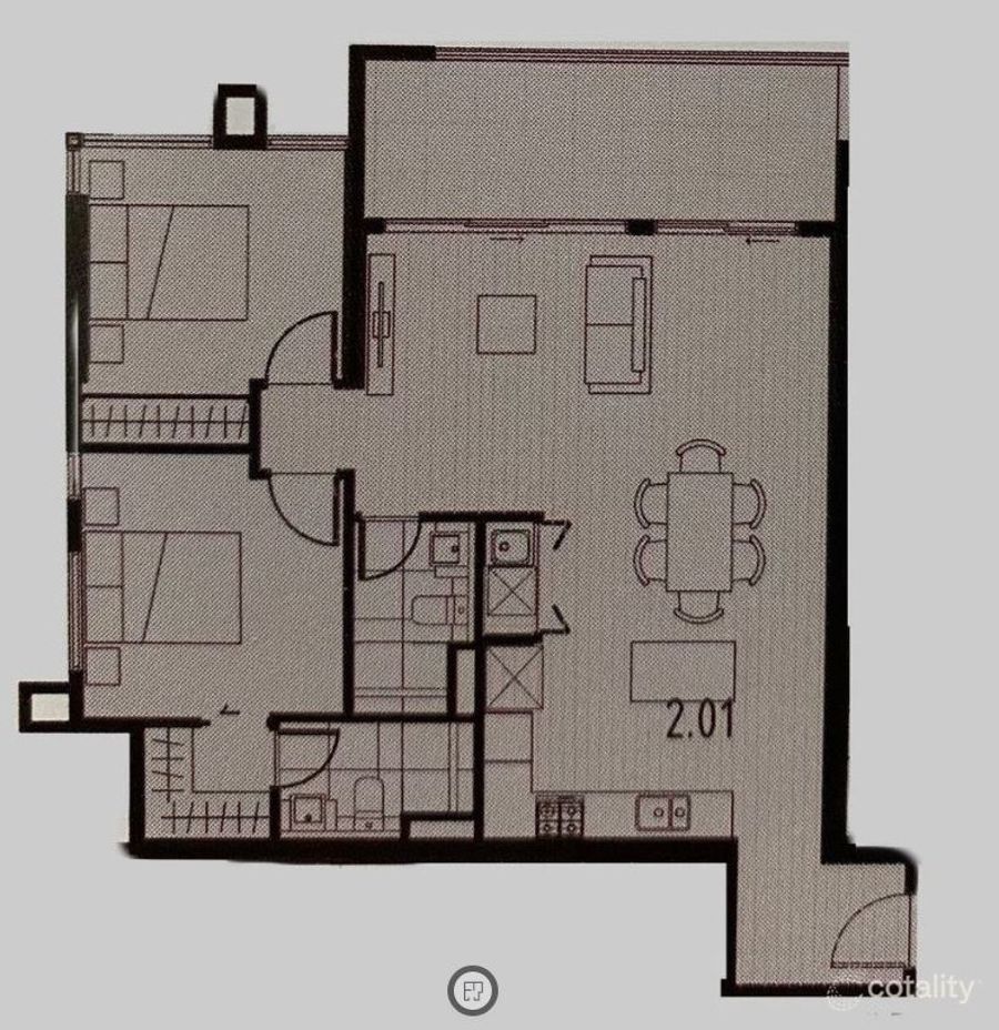 2-bedroom unit at 201/180 Reynolds Road, Doncaster East, VIC 3109, Manningham, Victoria