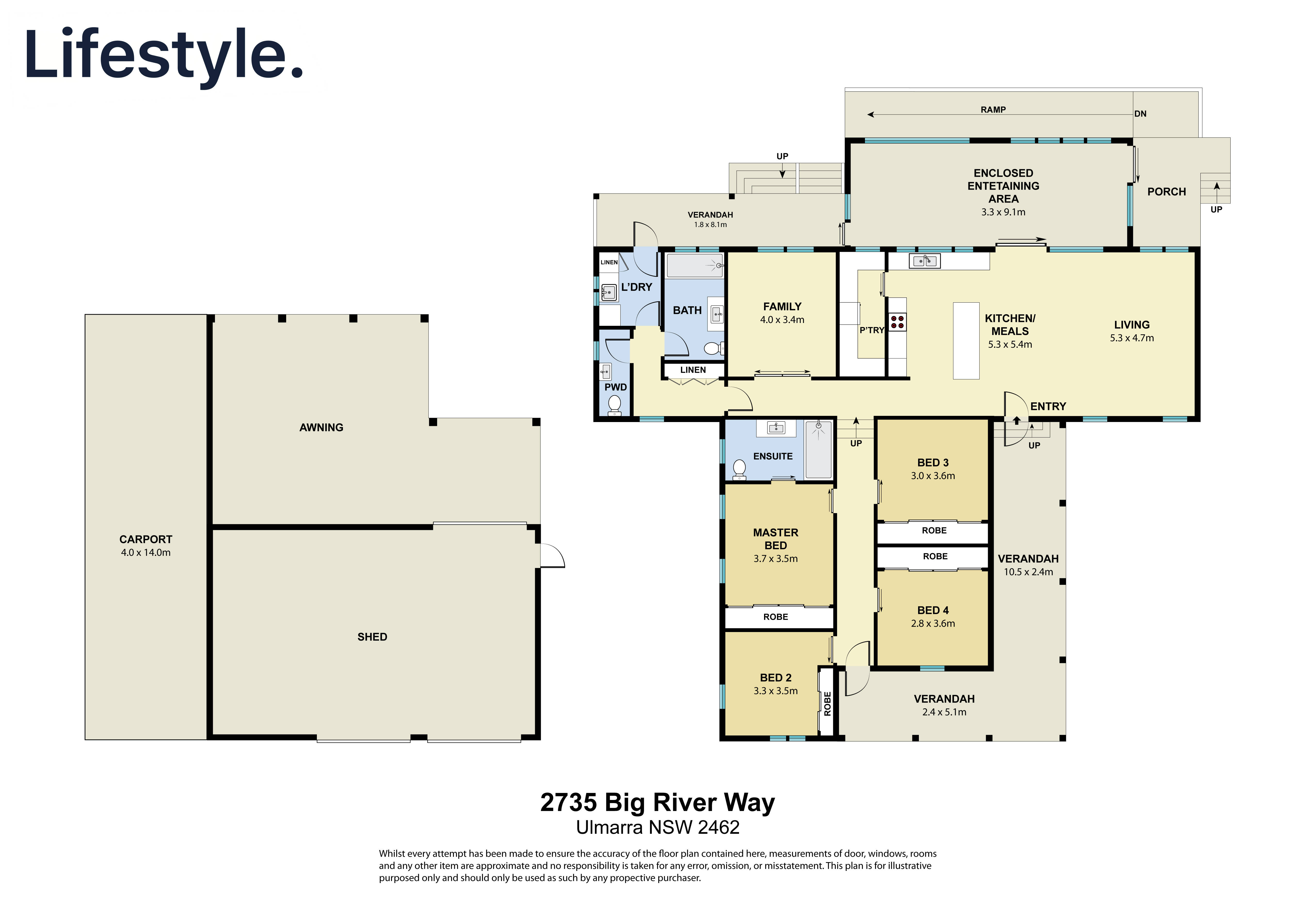 4-bedroom house at 2735 BIG RIVER WAY, Ulmarra NSW 2462, Clarence Valley, New South Wales