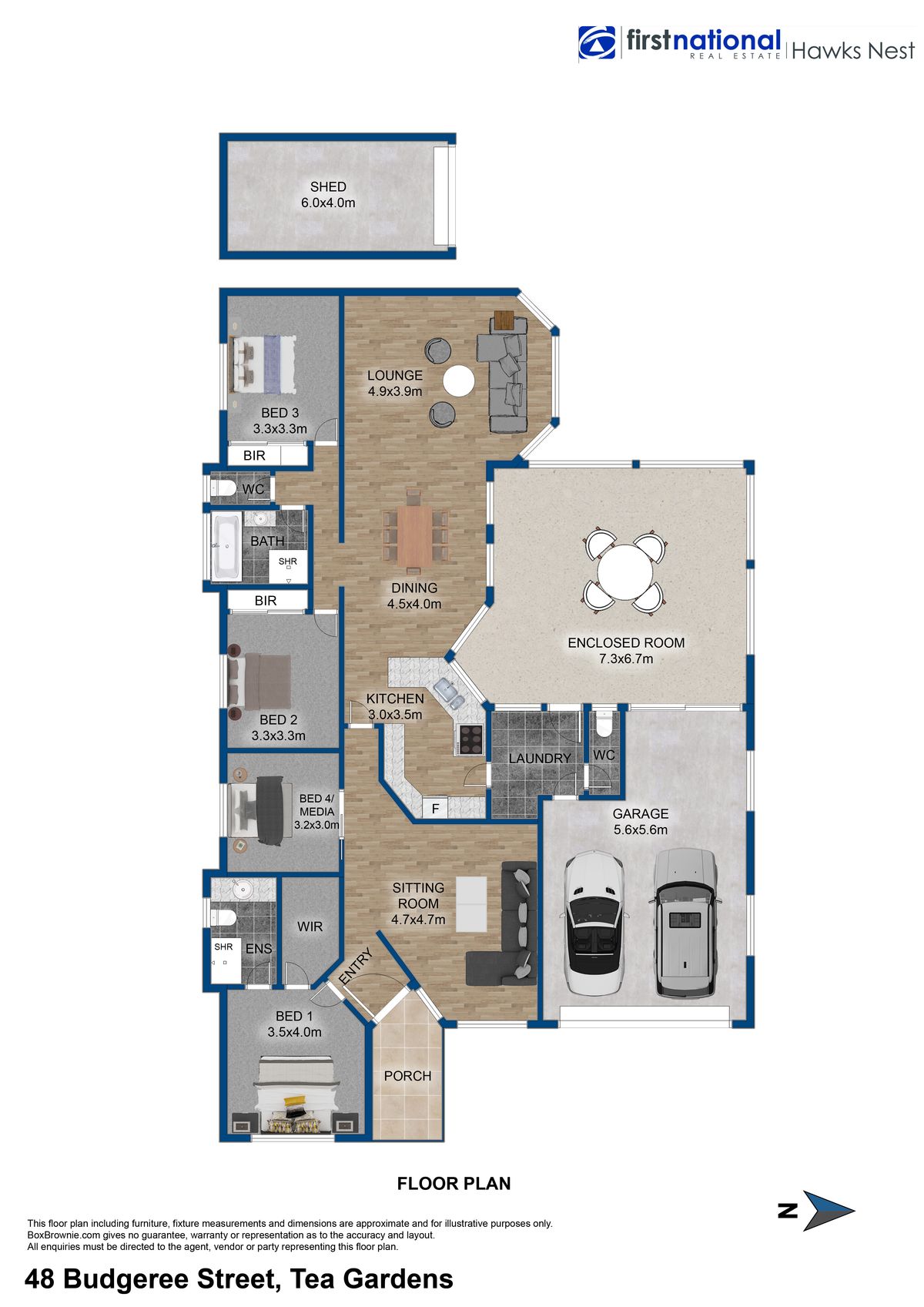 48 BUDGEREE STREET, Tea Gardens NSW 2324 - Image 2