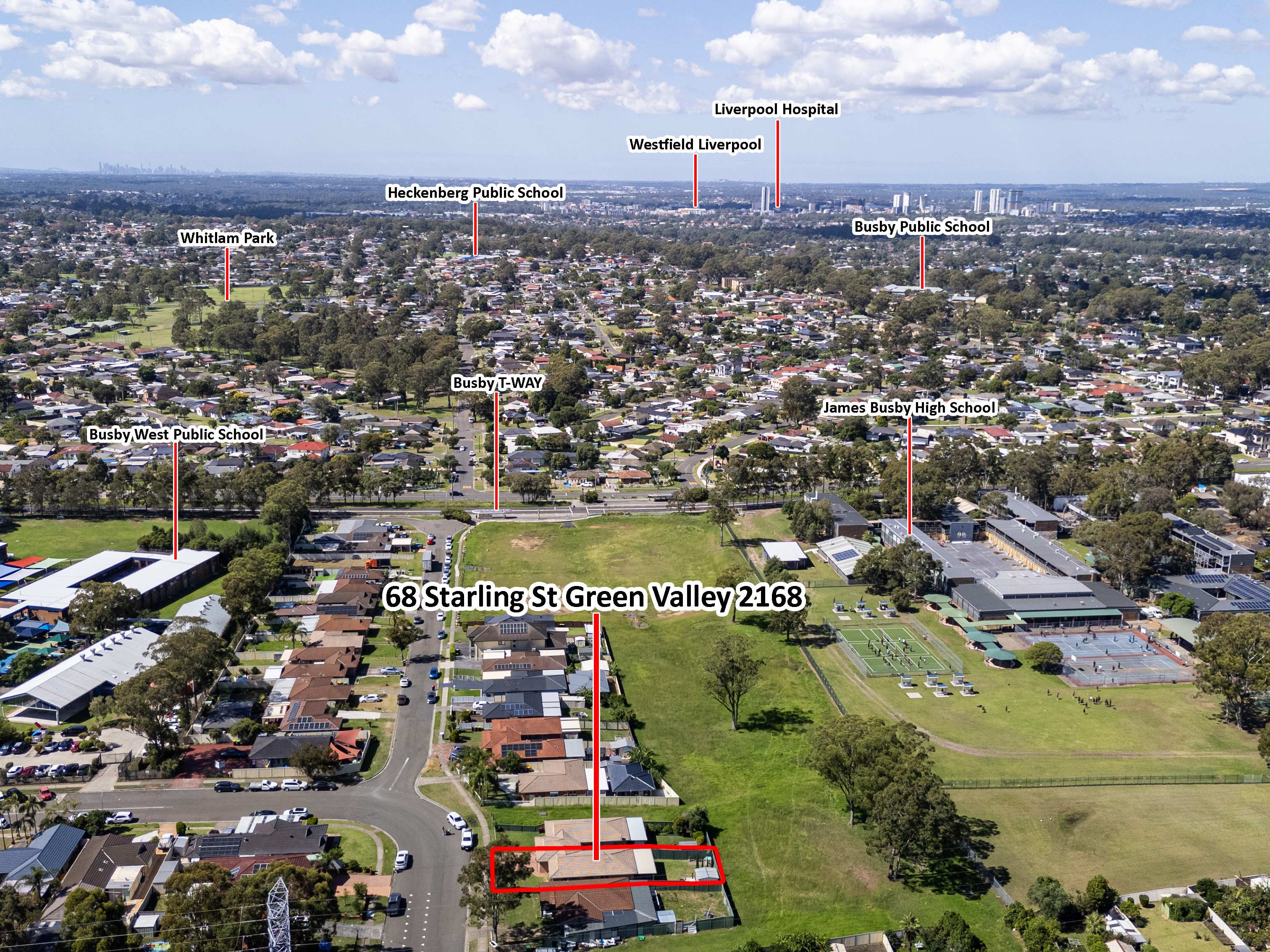 3-bedroom unit at 68 STARLING STREET, Green Valley NSW 2168, Liverpool, New South Wales