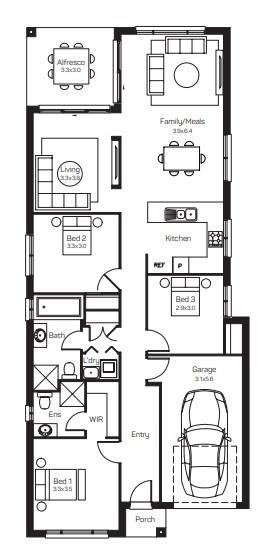 3-bedroom house at Lot 308-A Garfield Estate Road East, Rouse Hill, Nsw, 2155, The Hills, New South Wales