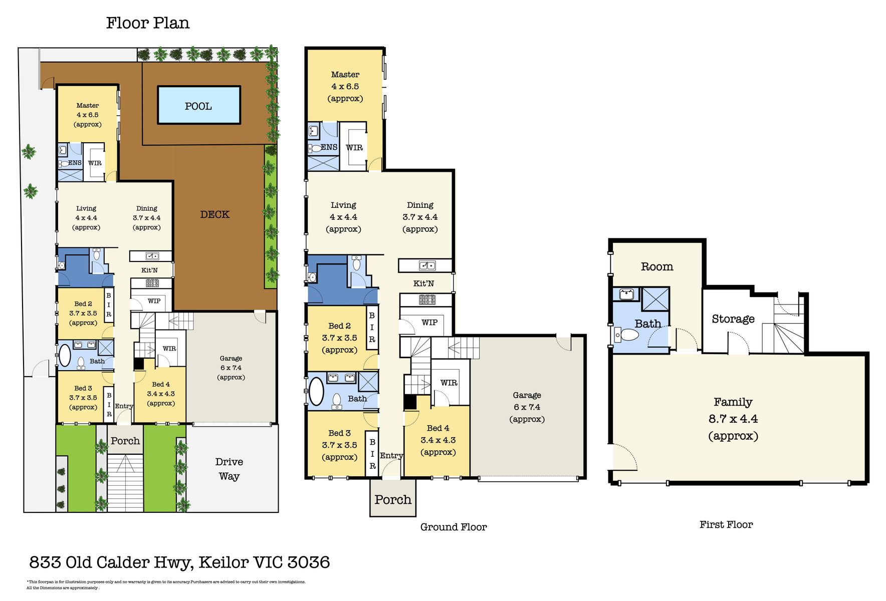 4-bedroom house at 833 OLD CALDER HIGHWAY, Keilor VIC 3036, Brimbank, Victoria