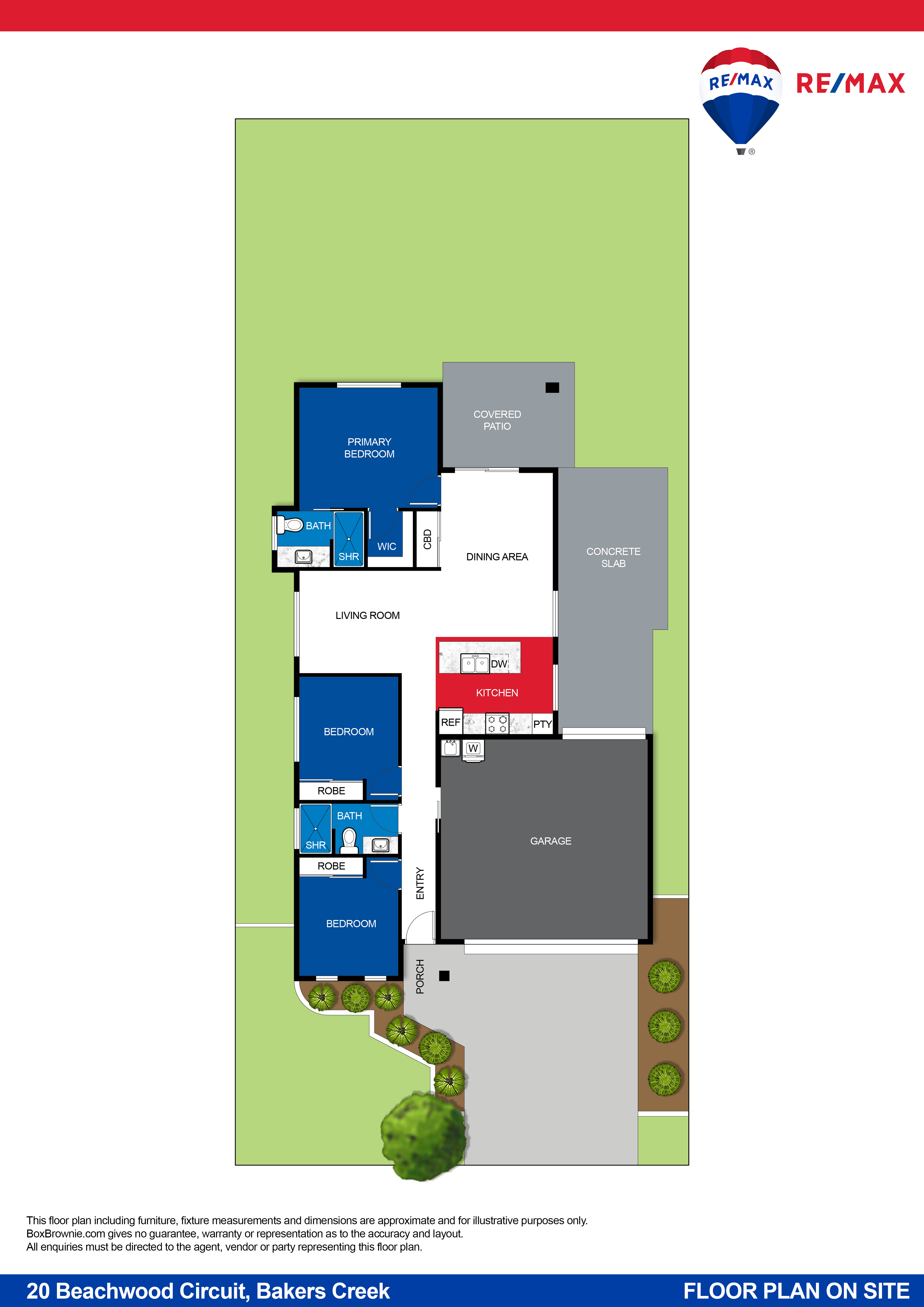 3-bedroom house at 20 BEACHWOOD CIRCUIT, Bakers Creek QLD 4740, Mackay, Queensland
