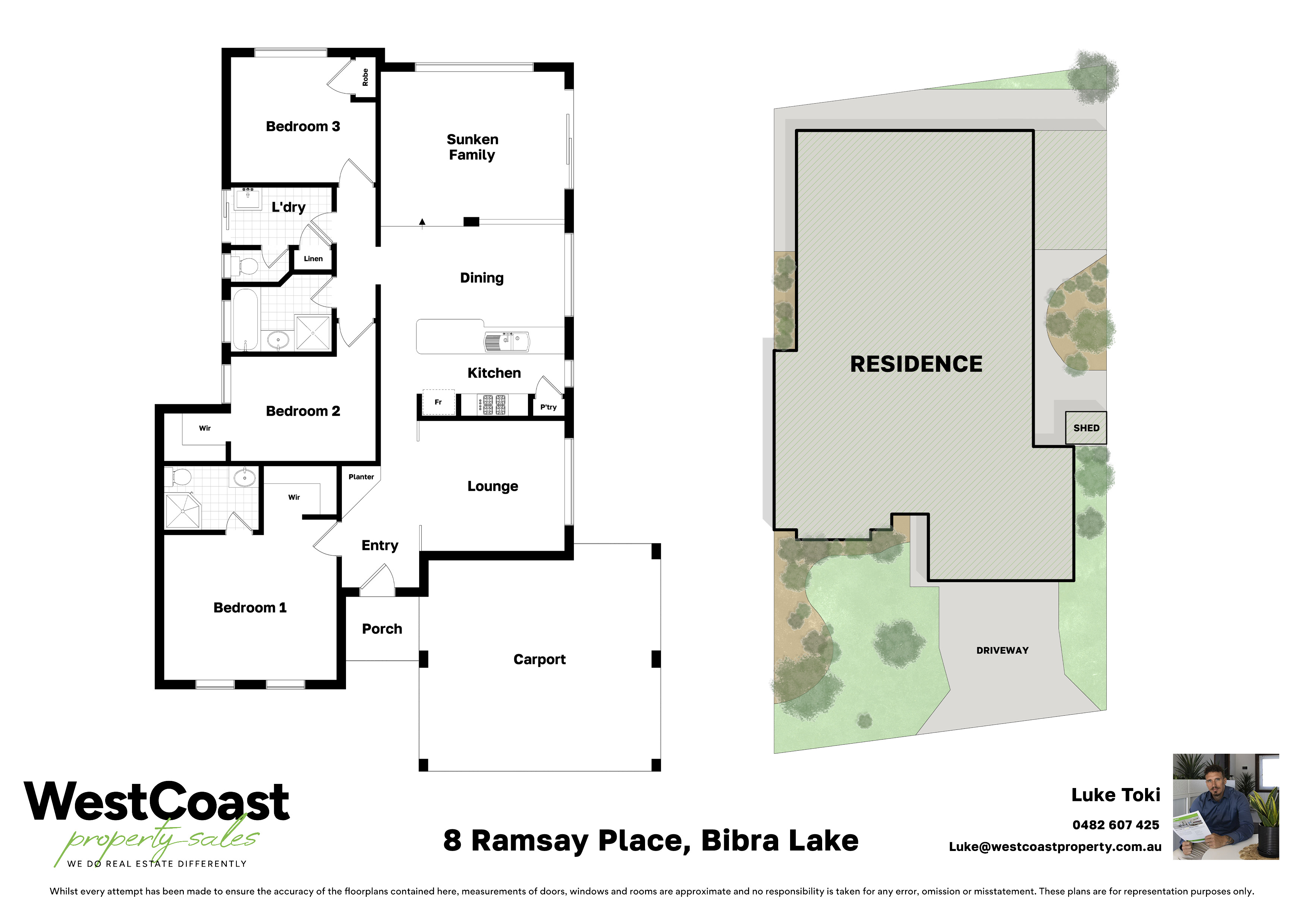 3-bedroom house at 8 RAMSAY PLACE, Bibra Lake WA 6163, Cockburn, Western Australia