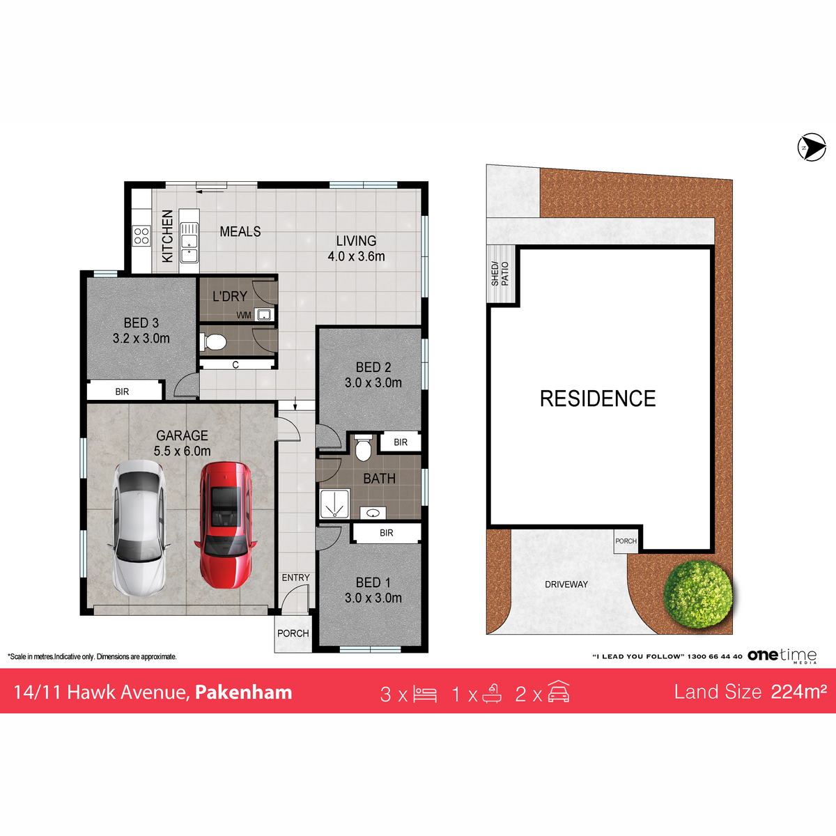3-bedroom unit at UNIT 14 11 HAWK AVENUE, Pakenham VIC 3810, Cardinia, Victoria
