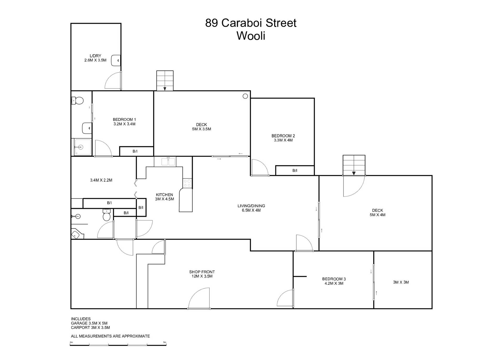 3-bedroom house at 89  Carraboi Street, Wooli, Nsw, 2462, Clarence Valley, New South Wales