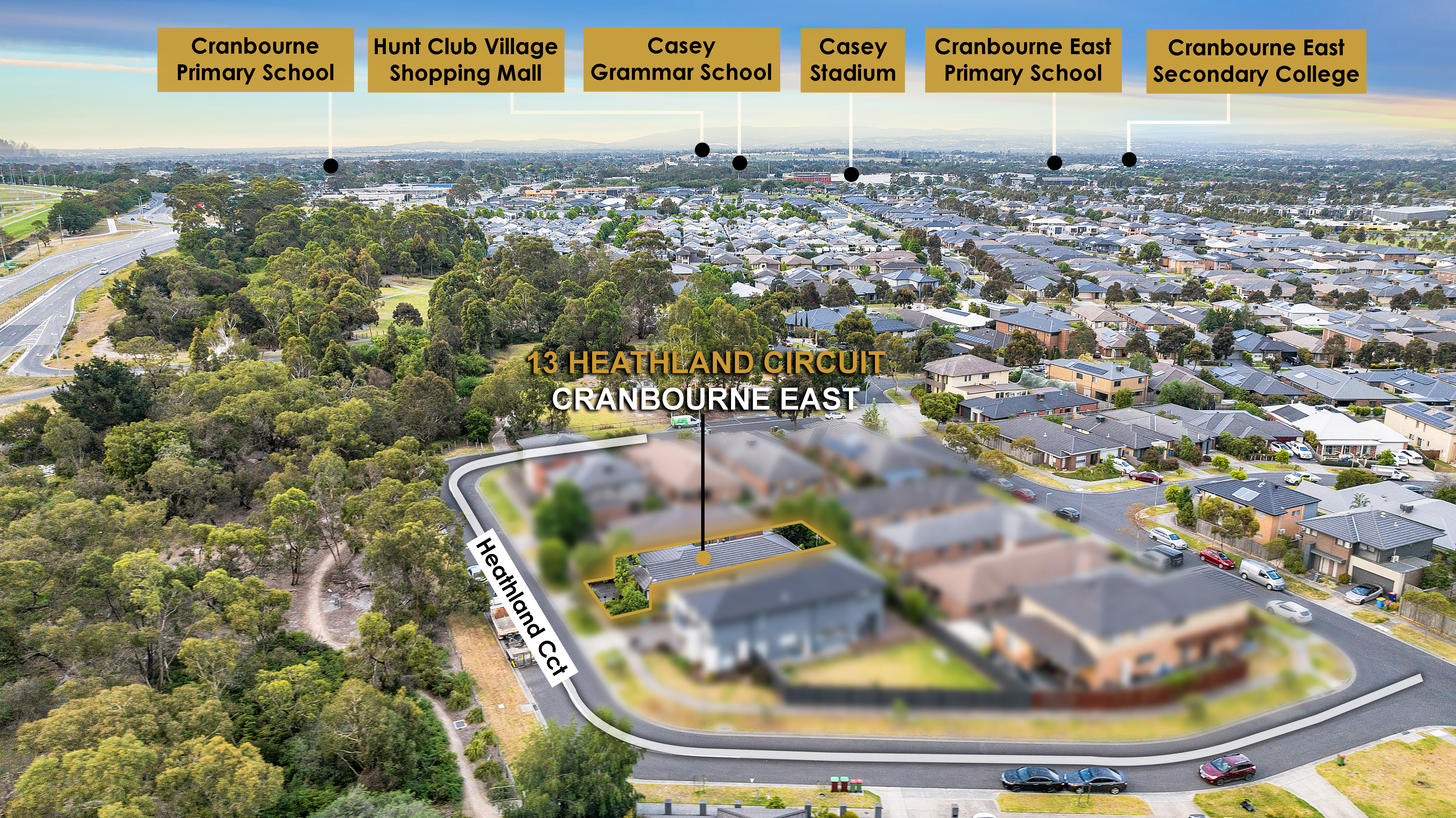 3-bedroom house at 13 Heathland Circuit, Cranbourne East, VIC 3977, Casey, Victoria