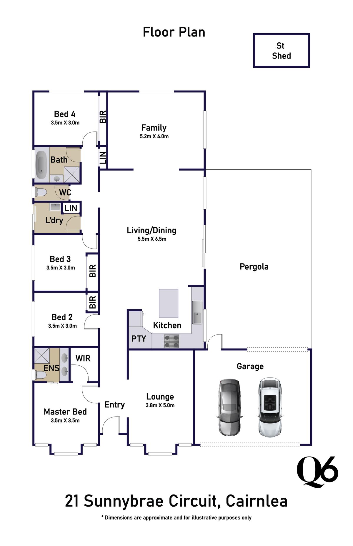 4-bedroom house at 21 Sunnybrae Circuit, Cairnlea, VIC 3023, Brimbank, Victoria