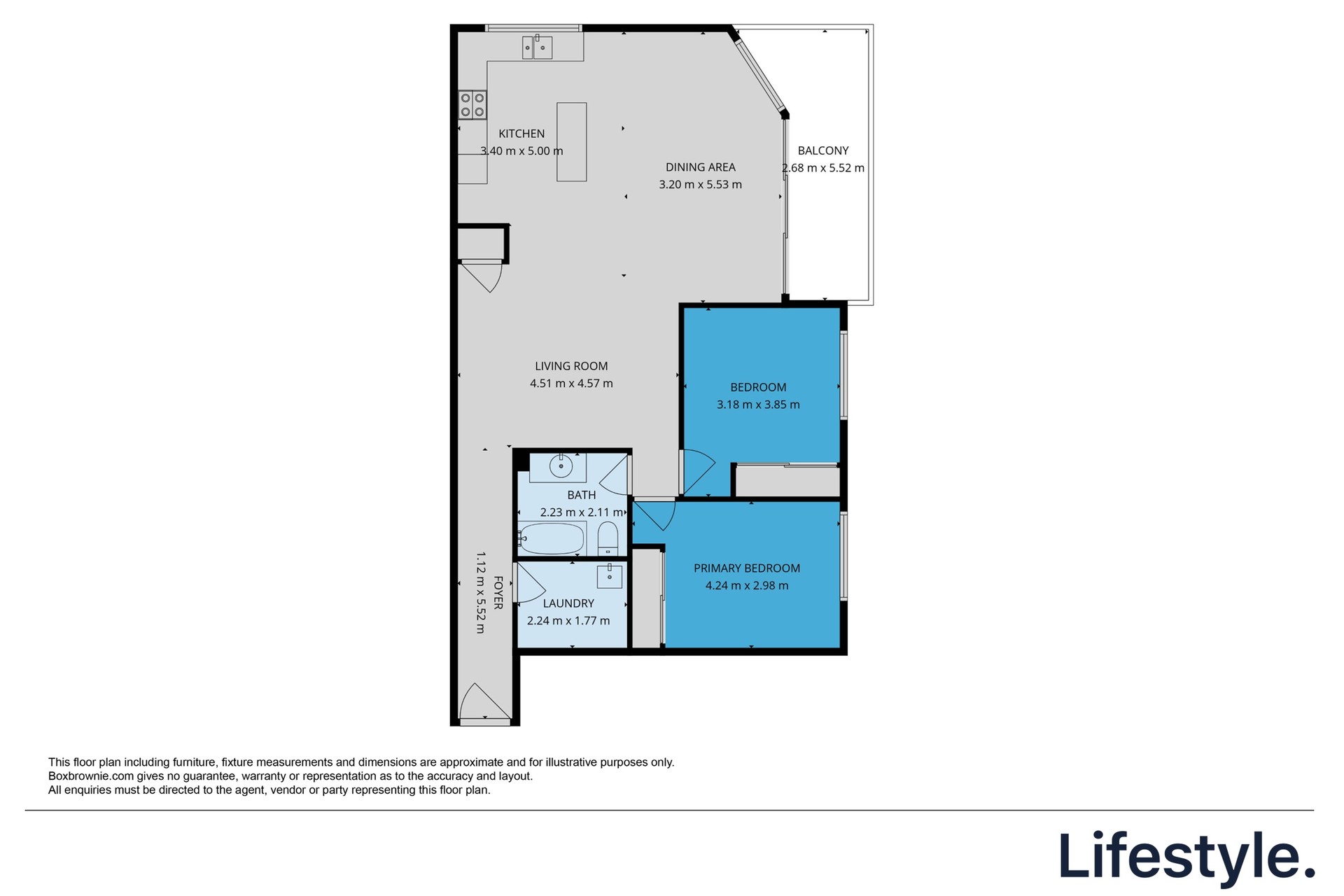 2-bedroom unit at 7 3 LAKE STREET, TUNCURRY NSW 2428, Mid-Coast, New South Wales