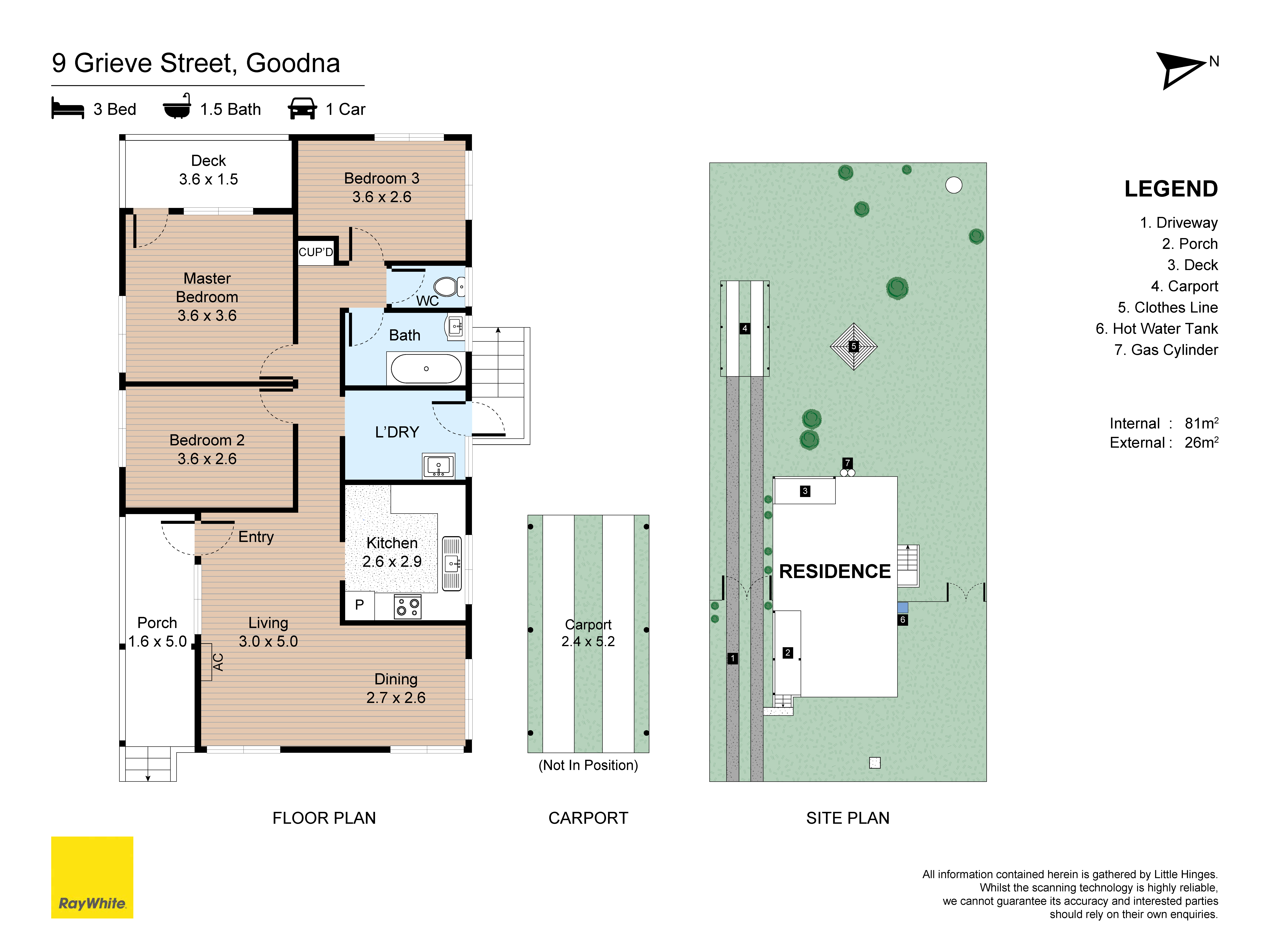 3-bedroom house at 9 GRIEVE STREET, Goodna QLD 4300, Ipswich, Queensland