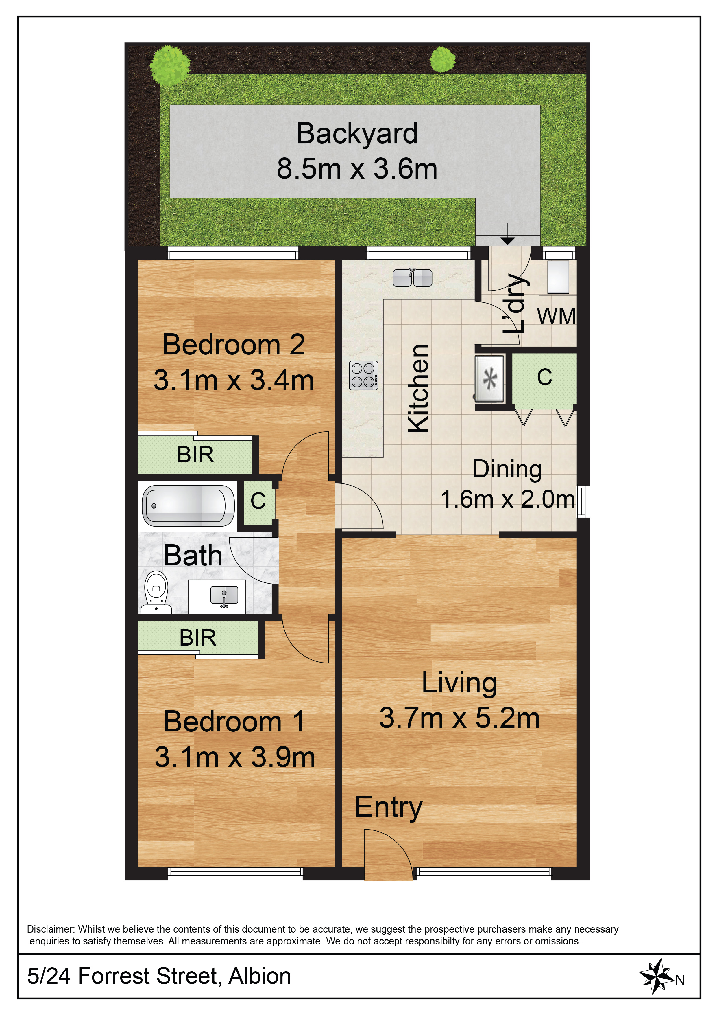 2-bedroom unit at 5/24 Forrest Street, Albion, VIC 3020, Brimbank, Victoria