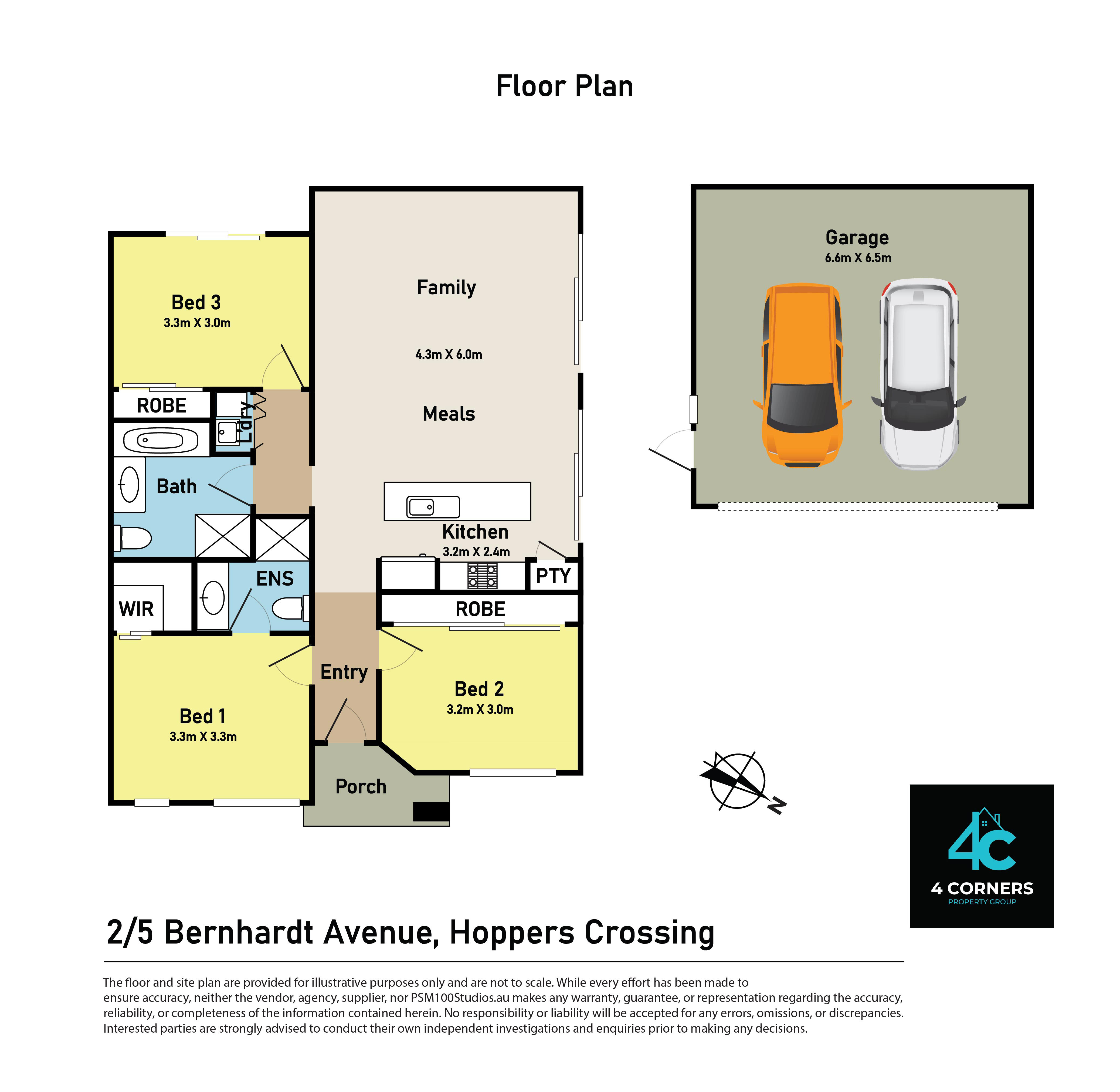 3-bedroom unit at 2/5 Bernhardt Avenue, Hoppers Crossing, VIC 3029, Wyndham, Victoria