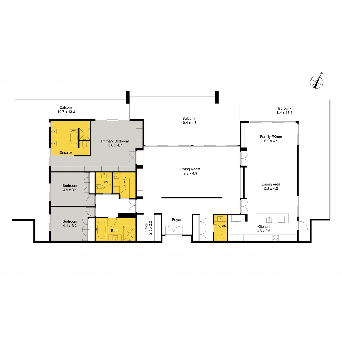 3-bedroom unit at 428/2 Grose Street, Deakin, ACT 2600, Unincorporated Act, Australian Capital Territory