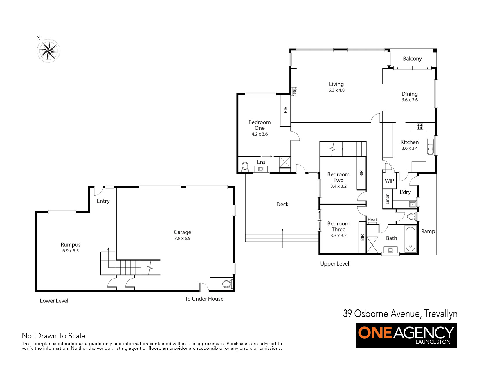 3-bedroom house at 39 Osborne Avenue, Trevallyn, TAS 7250, West Tamar, Tasmania