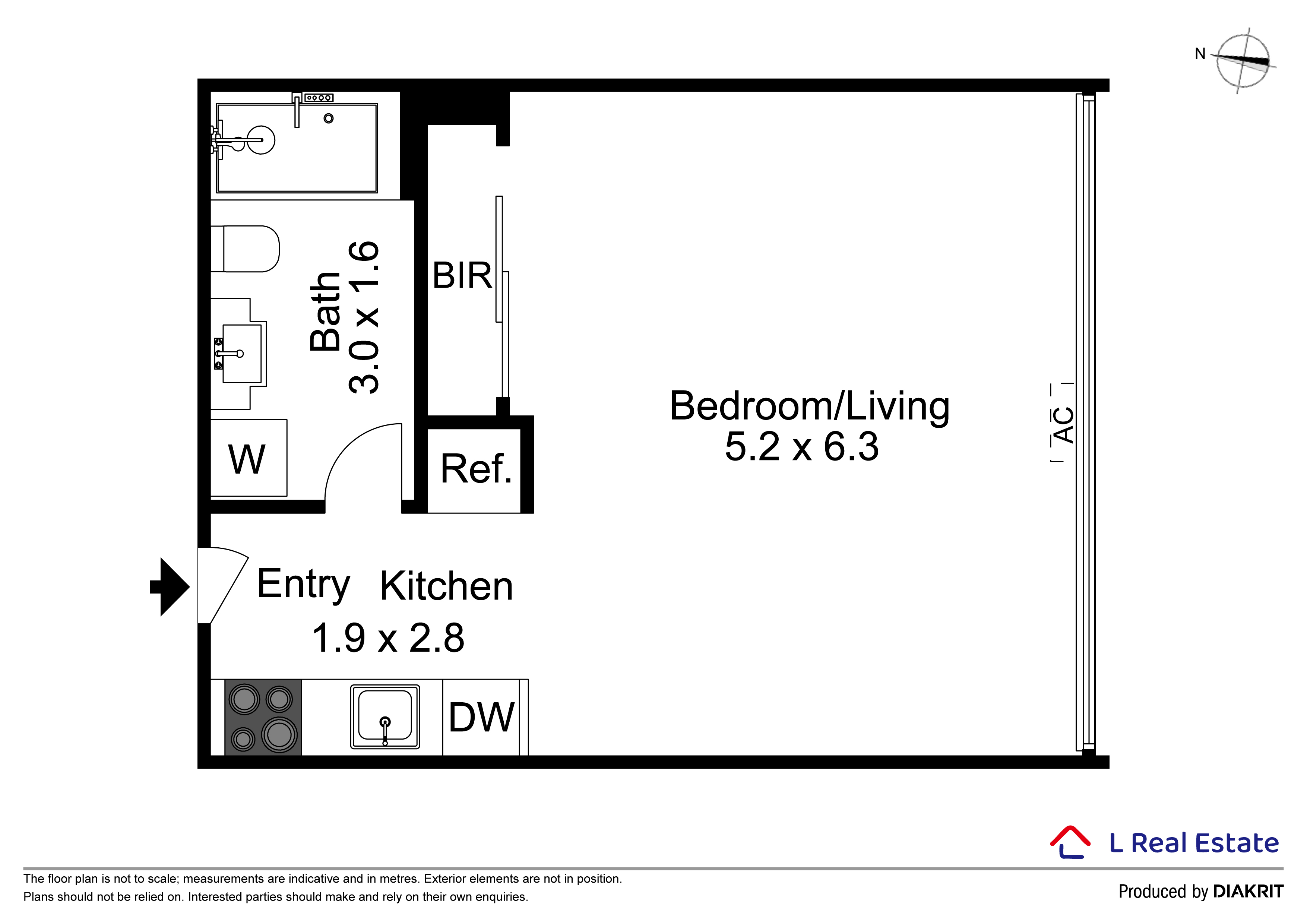 1-bedroom unit at 1012/58 Jeffcott Street, West Melbourne, VIC 3003, Melbourne, Victoria
