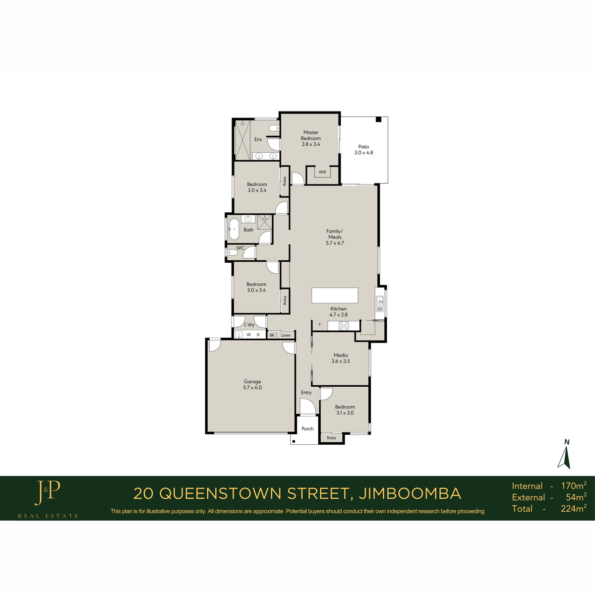 4-bedroom house at 20 Queenstown Street, Jimboomba, QLD 4280, Logan, Queensland