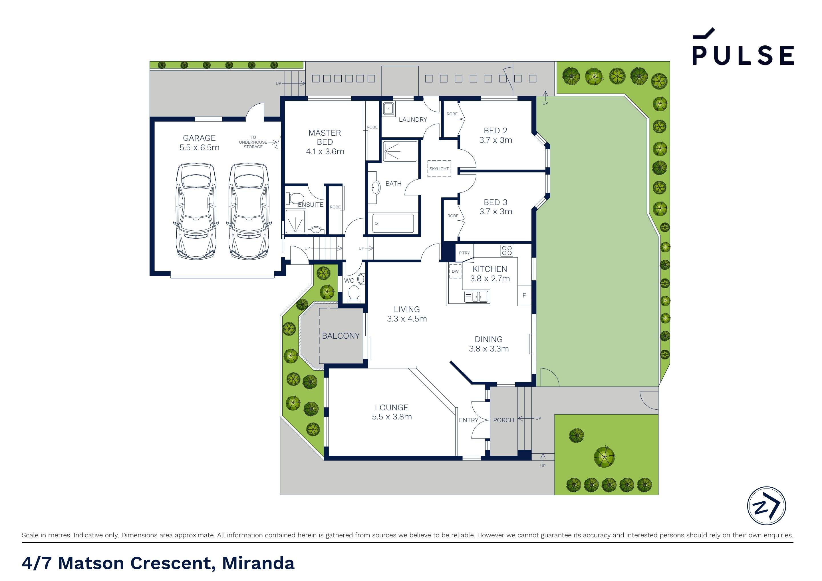 3-bedroom unit at UNIT 4 7 MATSON CRESCENT, Miranda NSW 2228, Sutherland, New South Wales