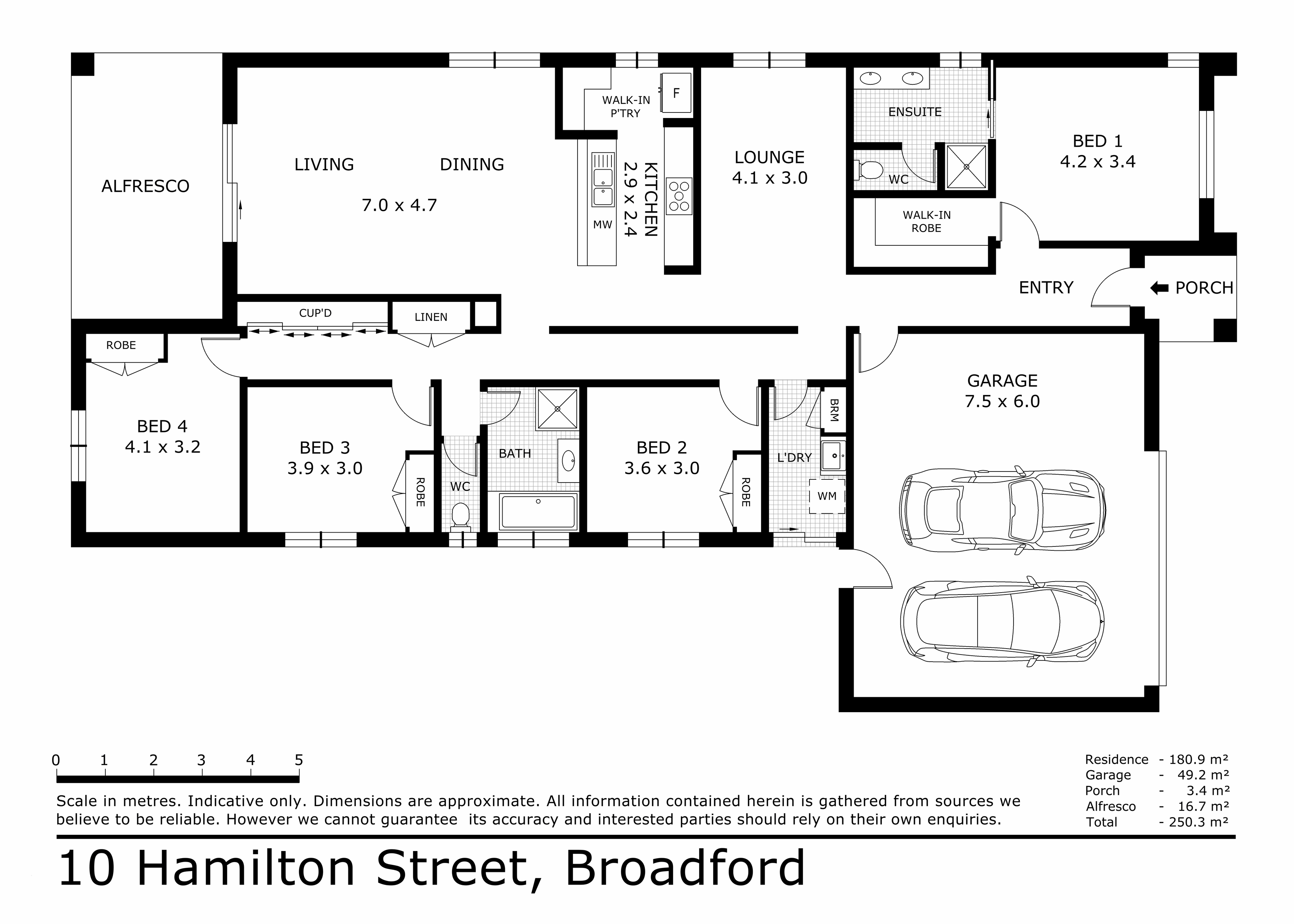 4-bedroom house at 10 HAMILTON STREET, Broadford VIC 3658, Mitchell, Victoria