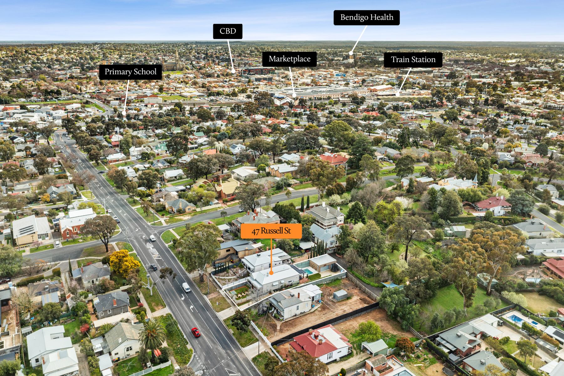 4-bedroom house at 47 Russell Street, Quarry Hill, VIC 3550, Greater Bendigo, Victoria