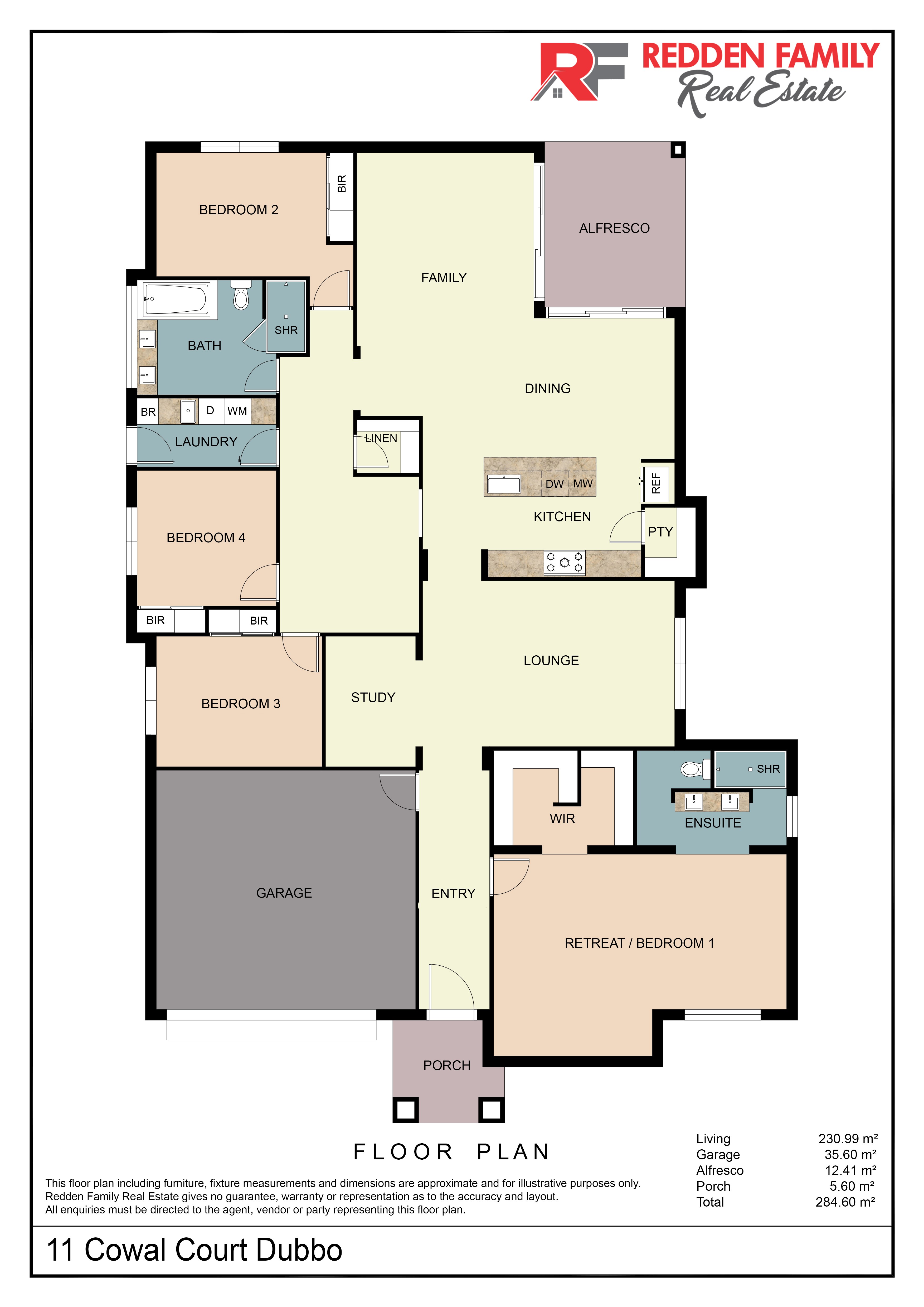 4-bedroom house at 11 Cowal Court, Dubbo, NSW 2830, Dubbo, New South Wales