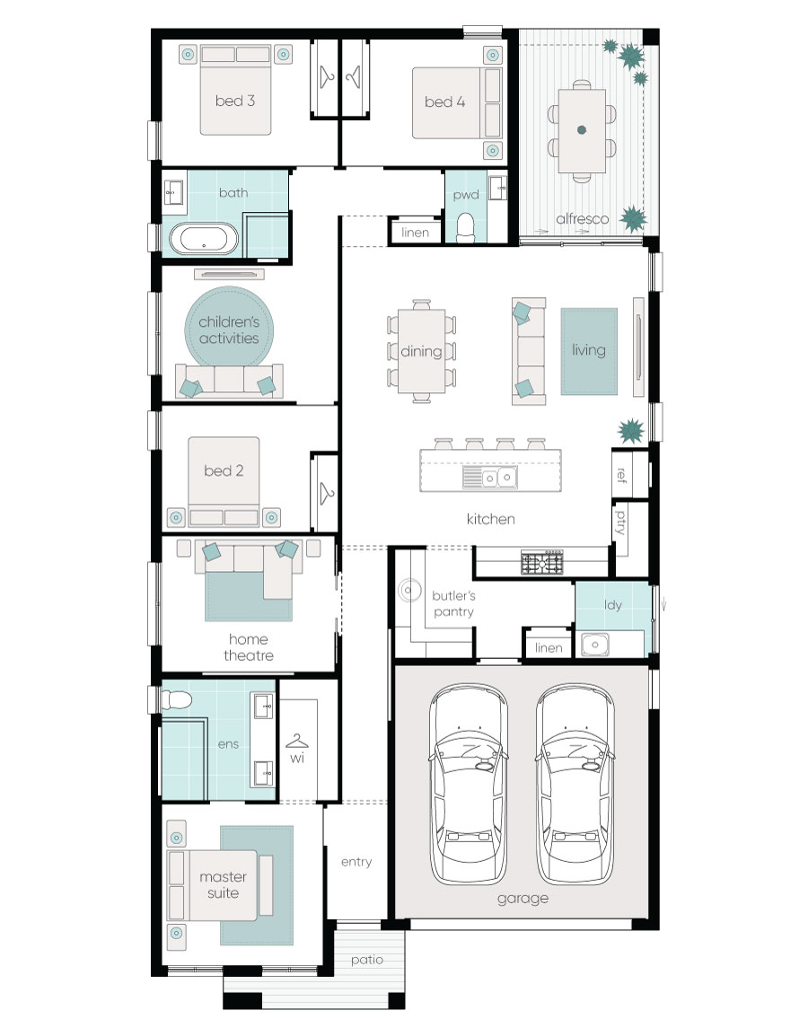 4-bedroom house at Lot 258/58  Appin Road, Appin, Nsw, 2560, Wollondilly, New South Wales