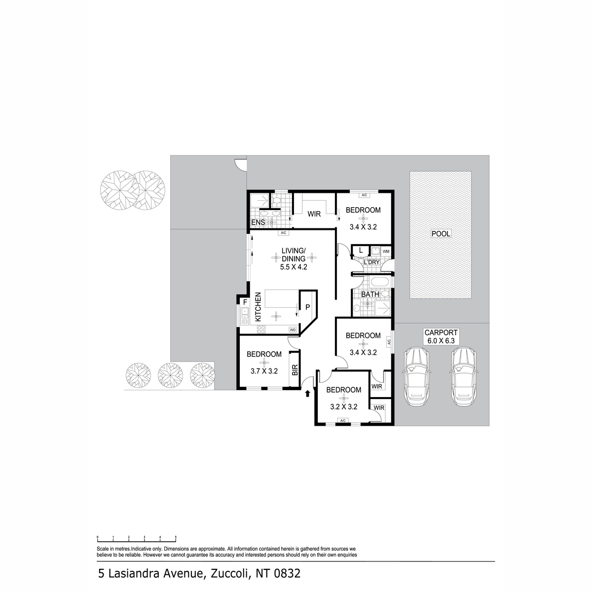 4-bedroom house at 5 Lasiandra Avenue, Zuccoli, NT 0832, Palmerston, Northern Territory