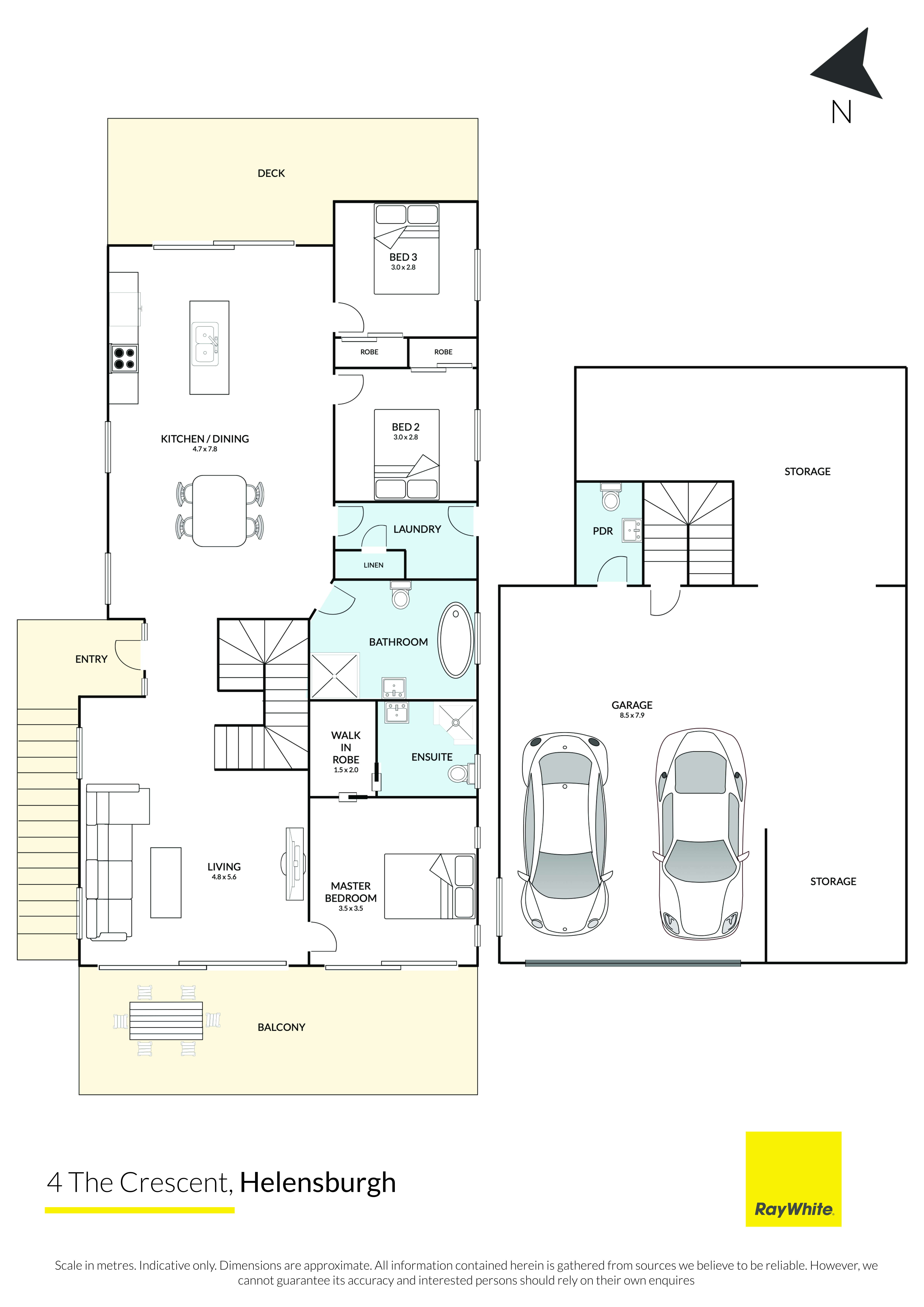 3-bedroom house at 4 The Crescent, Helensburgh, Nsw, 2508, Wollongong, New South Wales