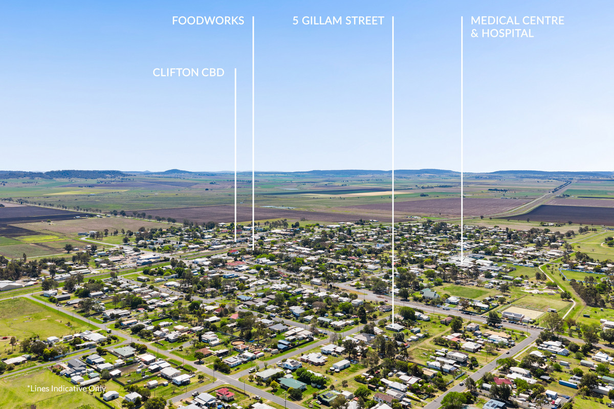 3-bedroom house at 5 Gillam Street, Clifton, QLD 4361, , Queensland