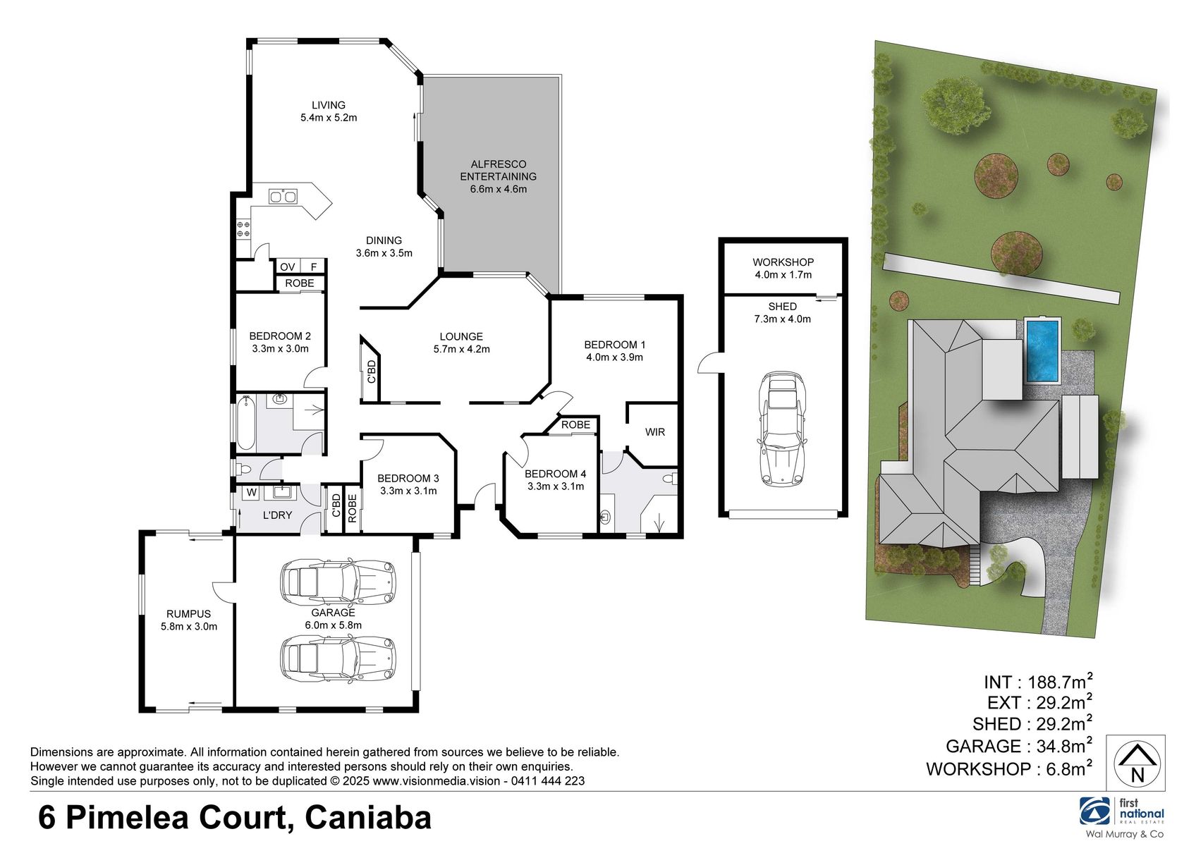 4-bedroom house at 6 Pimelea Court, Caniaba, NSW 2480, Lismore, New South Wales