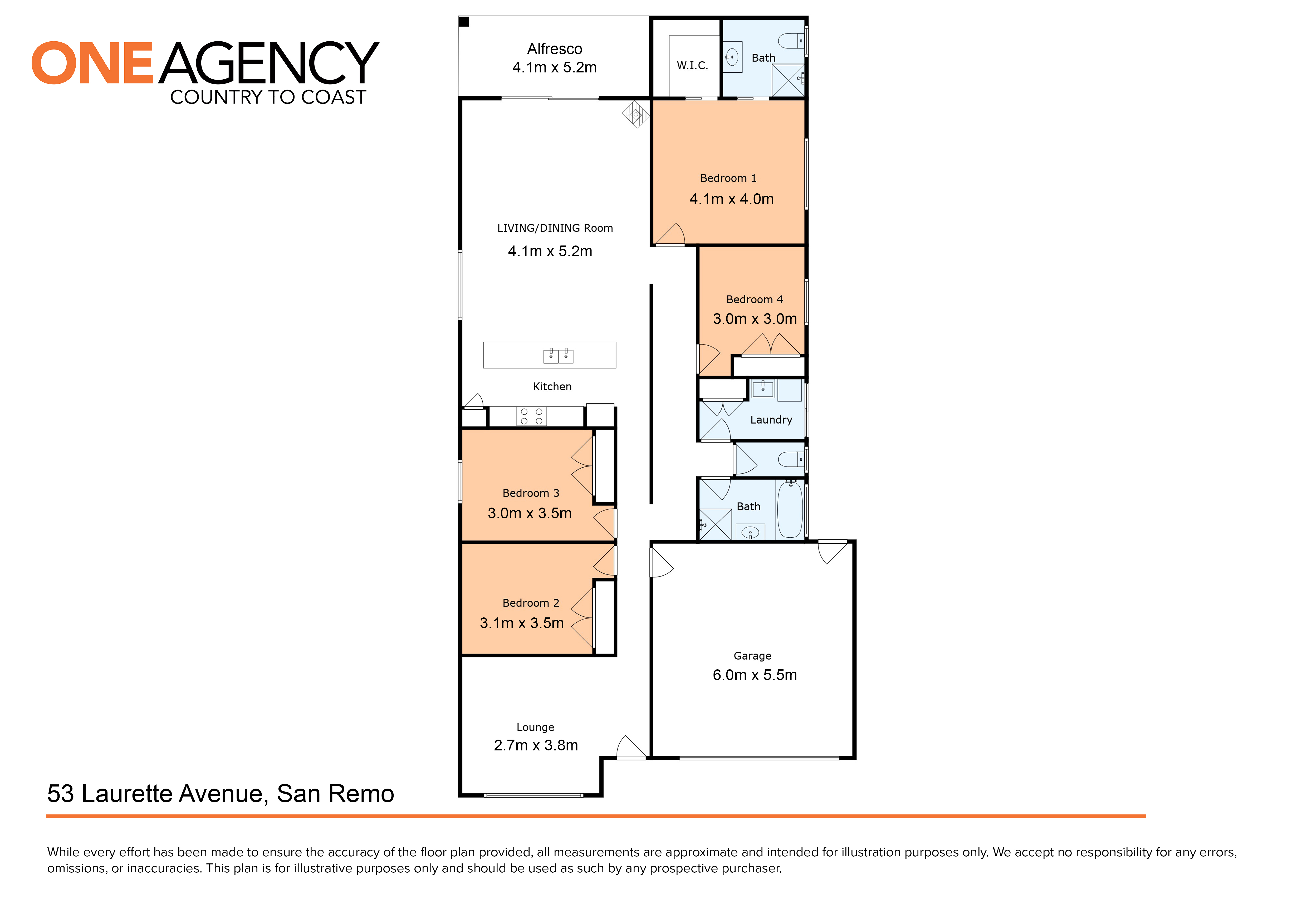 4-bedroom house at 53 Laurette Avenue, San Remo, VIC 3925, Bass Coast, Victoria