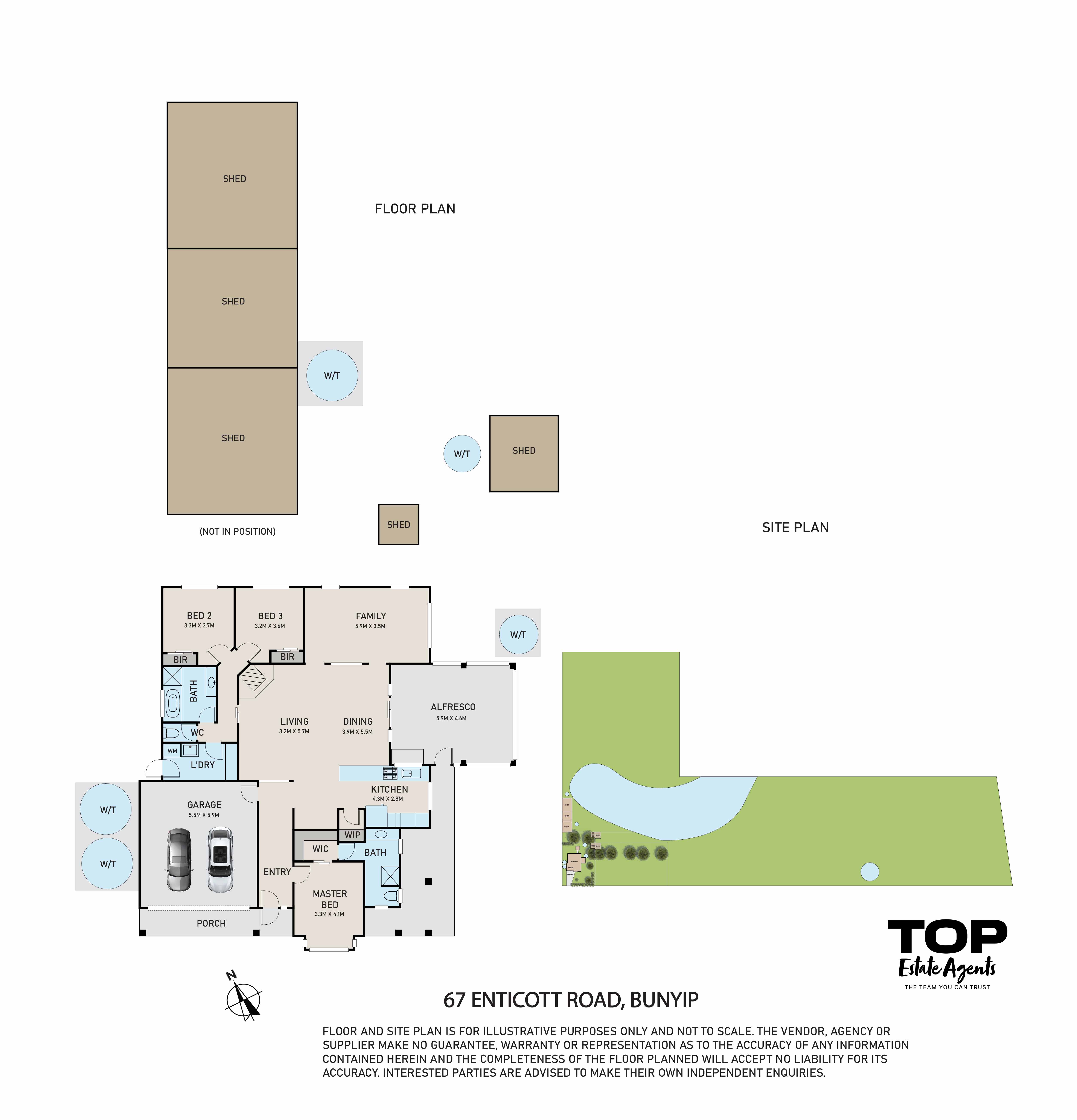 3-bedroom house at 67 Enticott Road, Bunyip, VIC 3815, Cardinia, Victoria