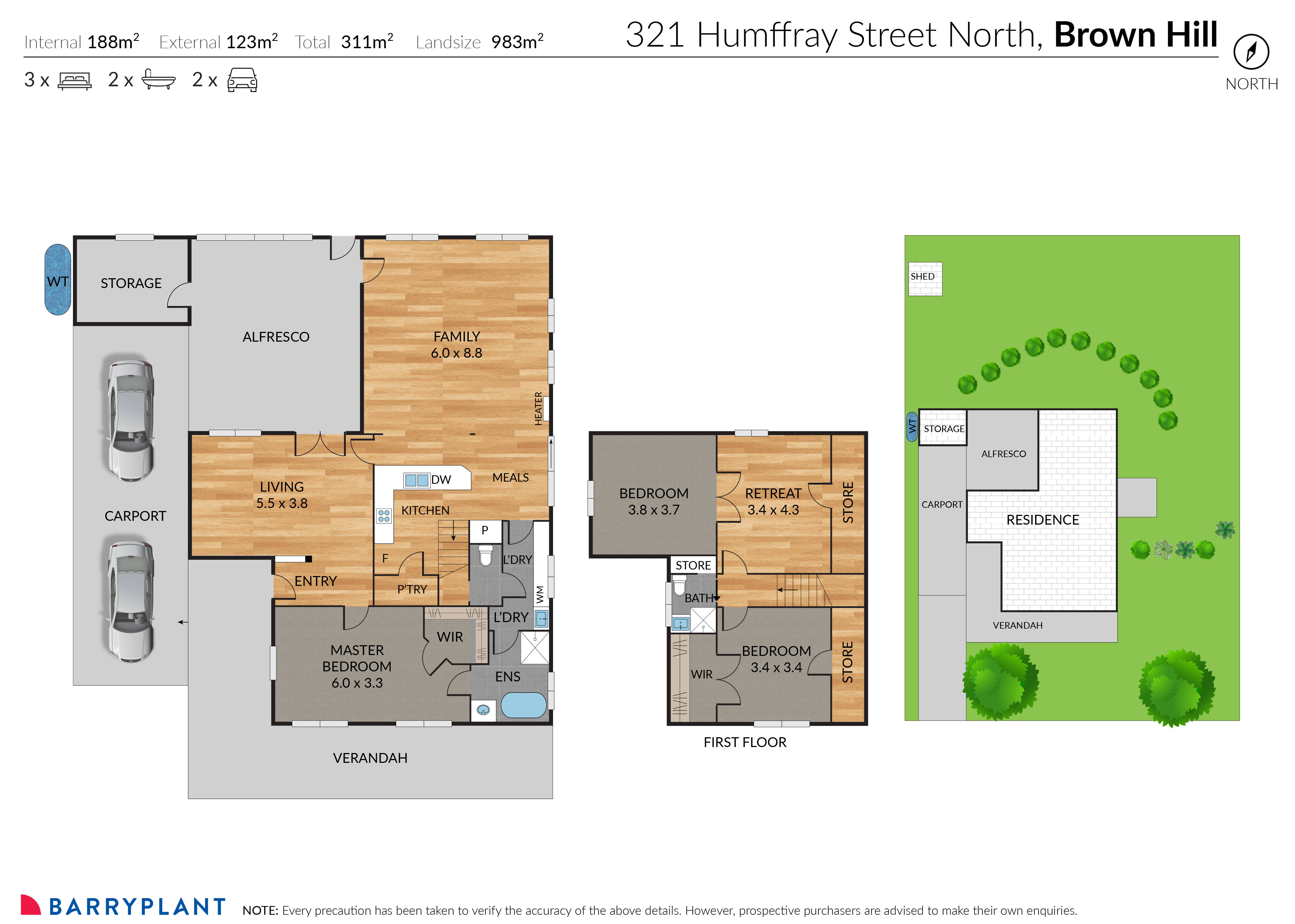 3-bedroom house at 321 Humffray Street North, Brown Hill, VIC 3350, Ballarat, Victoria