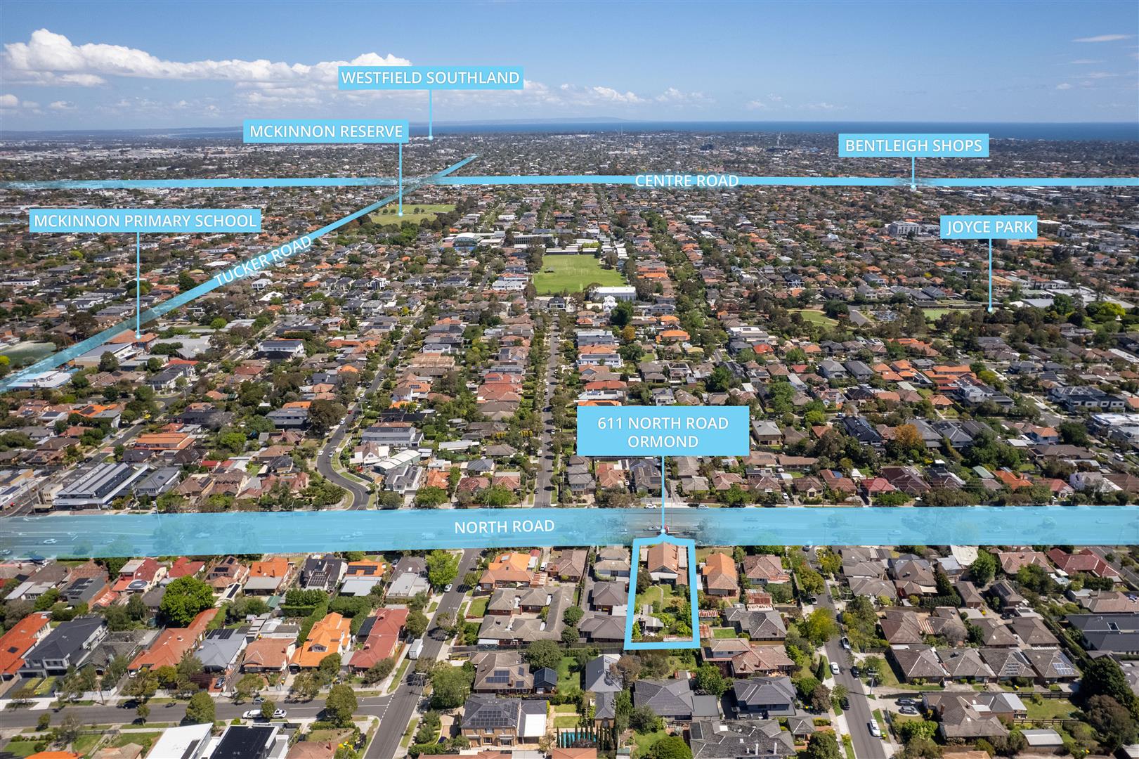 3-bedroom house at 611 NORTH ROAD, Ormond VIC 3204, Glen Eira, Victoria