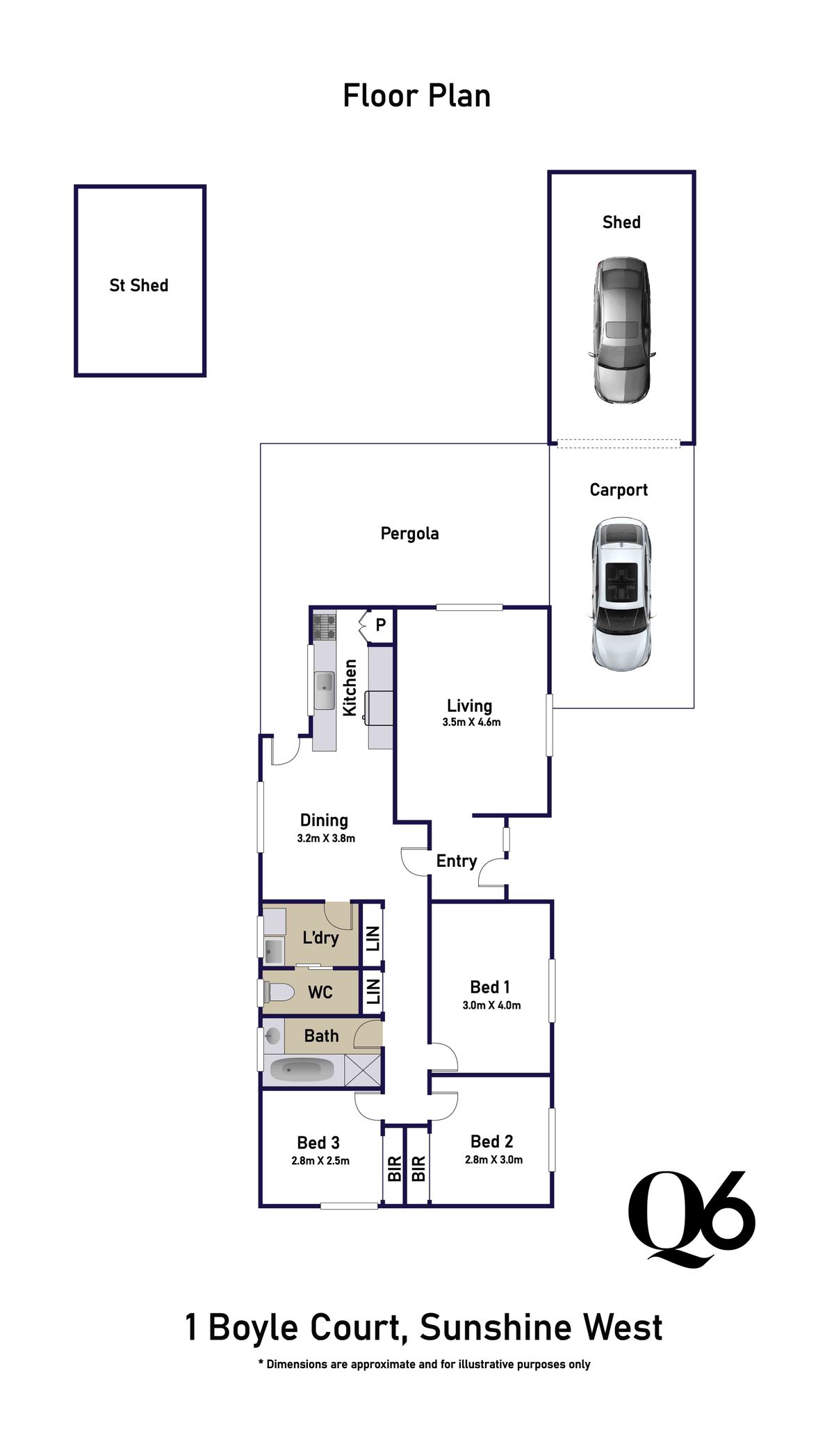 3-bedroom house at 1 Boyle Court, Sunshine West, VIC 3020, Brimbank, Victoria