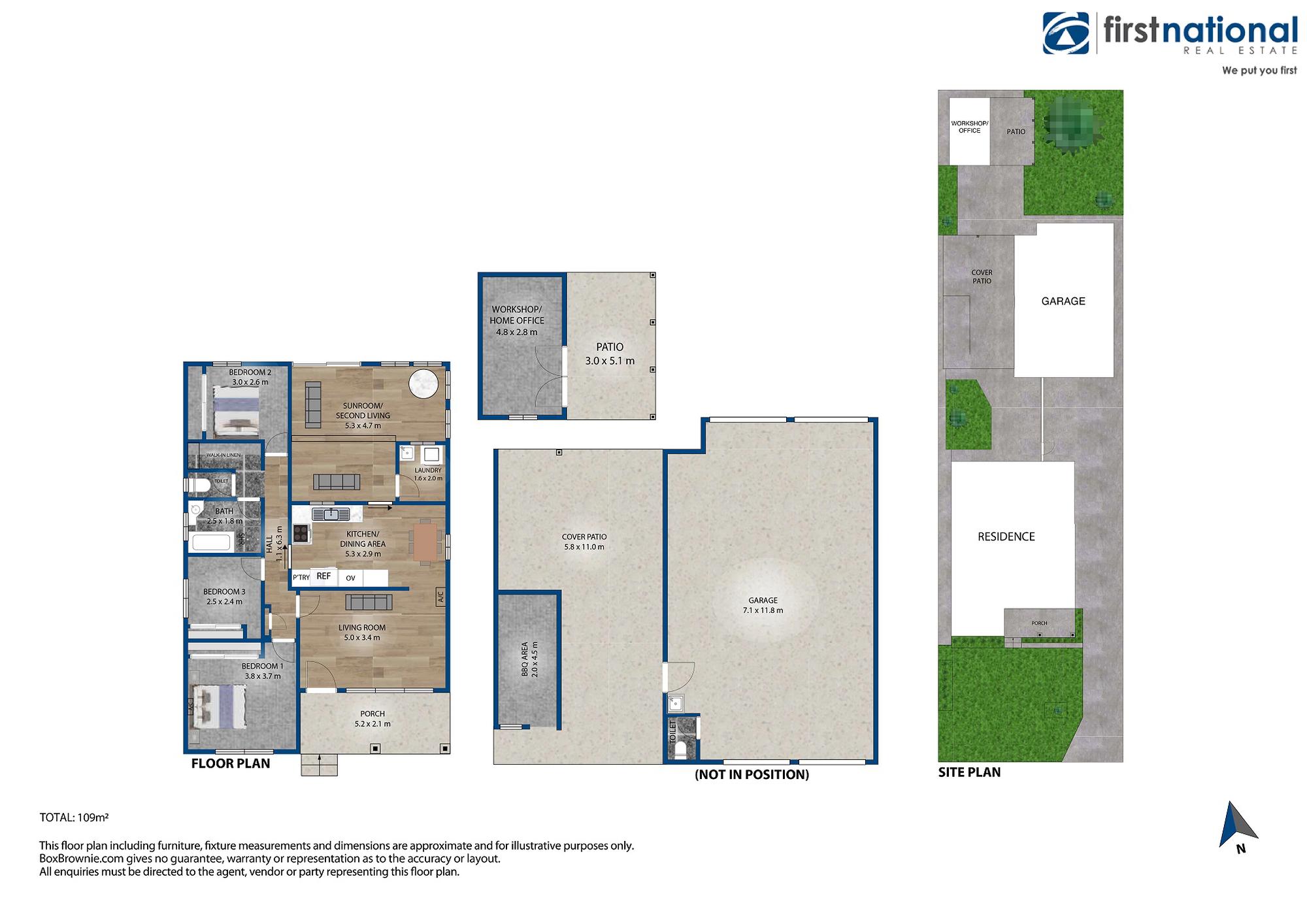 3-bedroom house at 16 Campbell Street, Warners Bay NSW 2282, Lake Macquarie, New South Wales