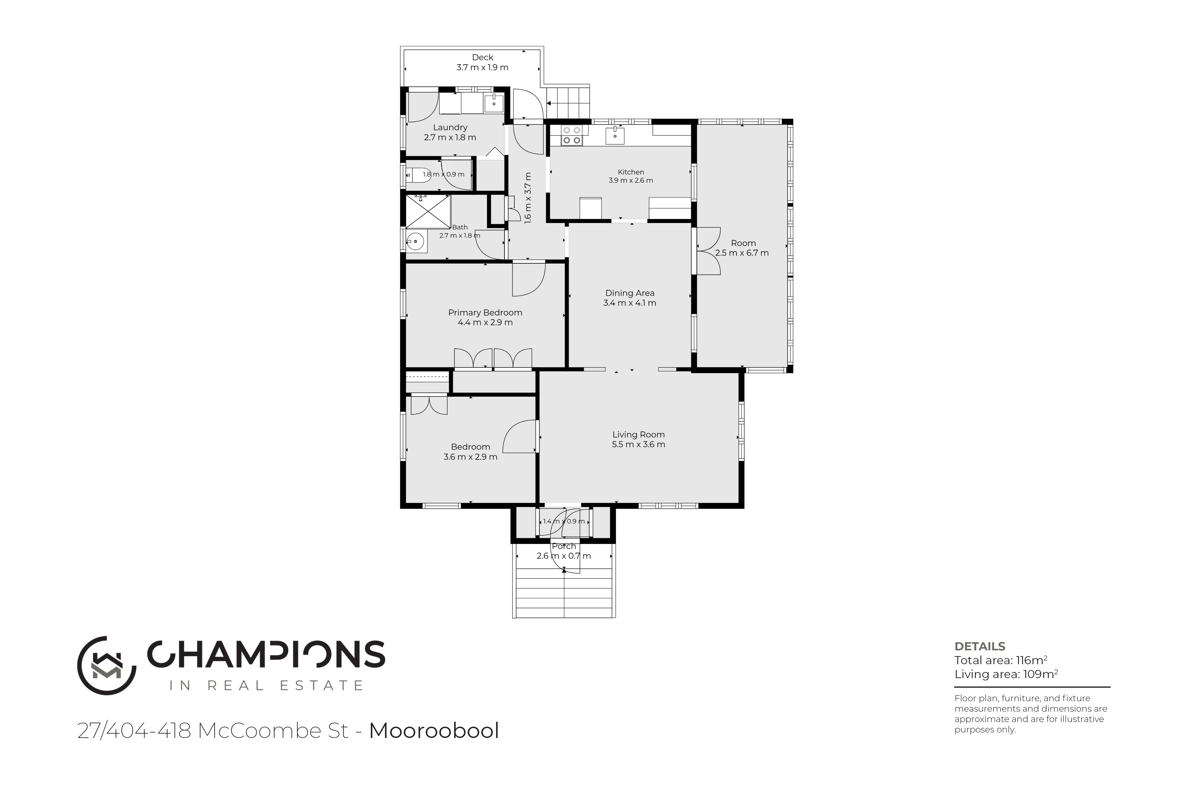 3-bedroom house at 27/404-418 Mccoombe Street, Mooroobool, QLD 4870, Cairns, Queensland