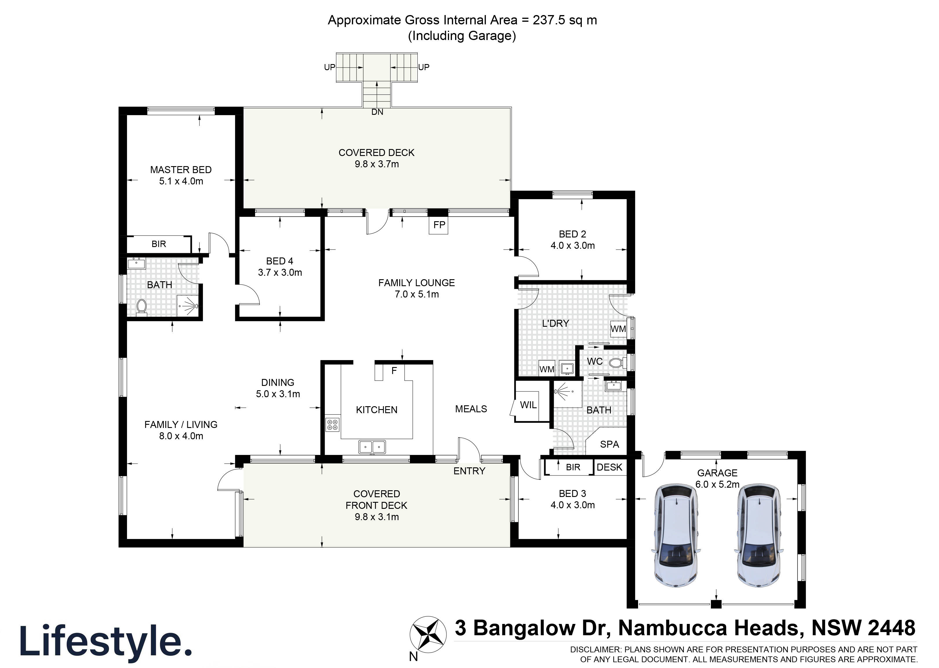 4-bedroom house at 3 Bangalow Drive, Nambucca Heads, NSW 2448, Nambucca Valley, New South Wales
