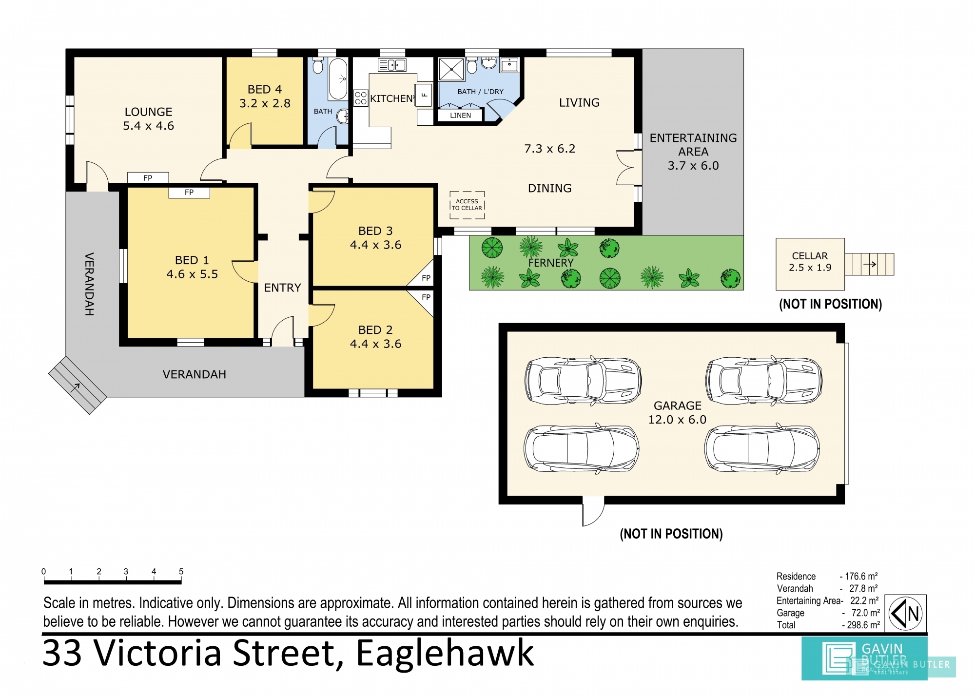 4-bedroom house at 33 VICTORIA STREET, Eaglehawk VIC 3556, Greater Bendigo, Victoria