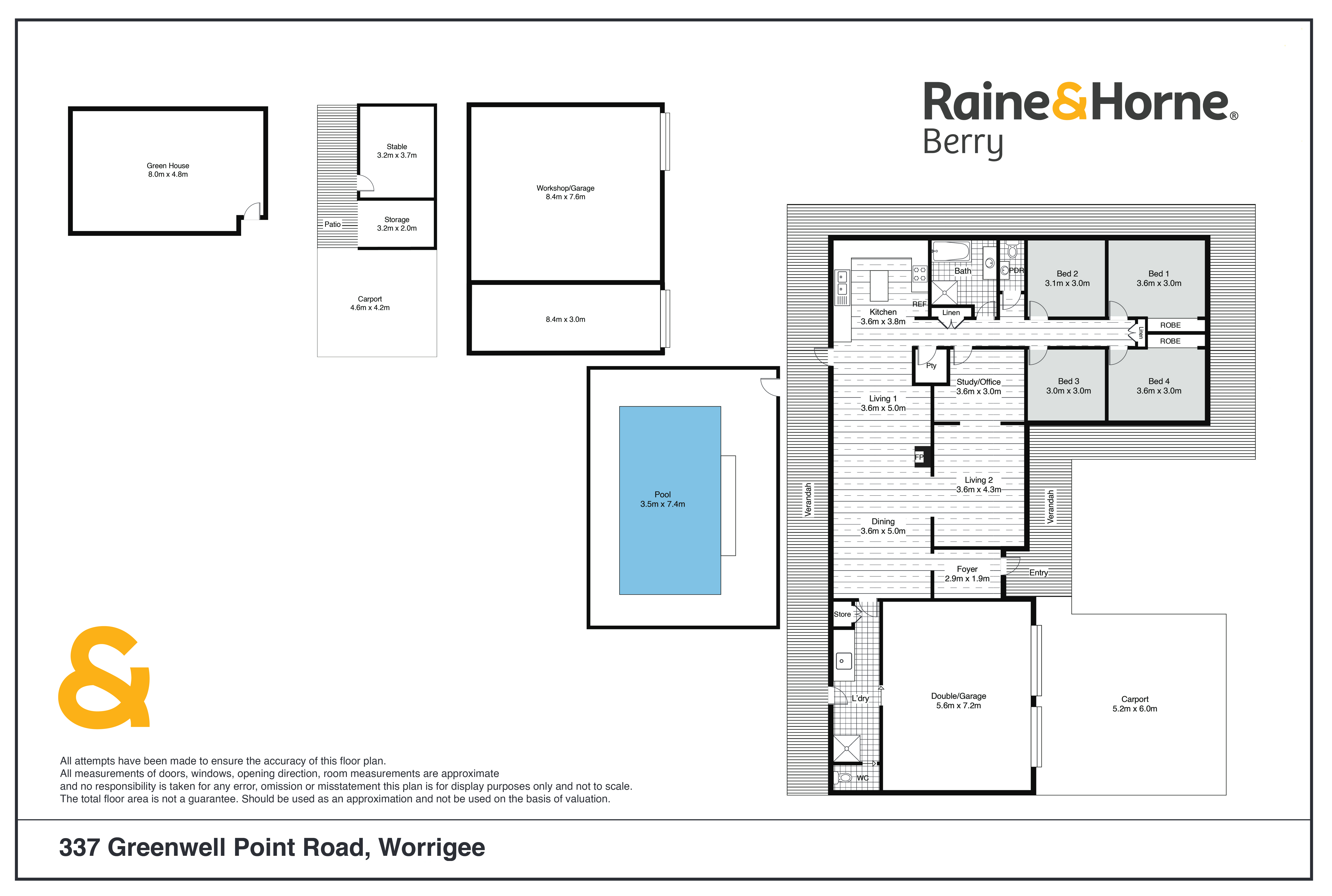 4-bedroom house at 337 Greenwell Point Road, Worrigee, NSW 2540, Shoalhaven, New South Wales
